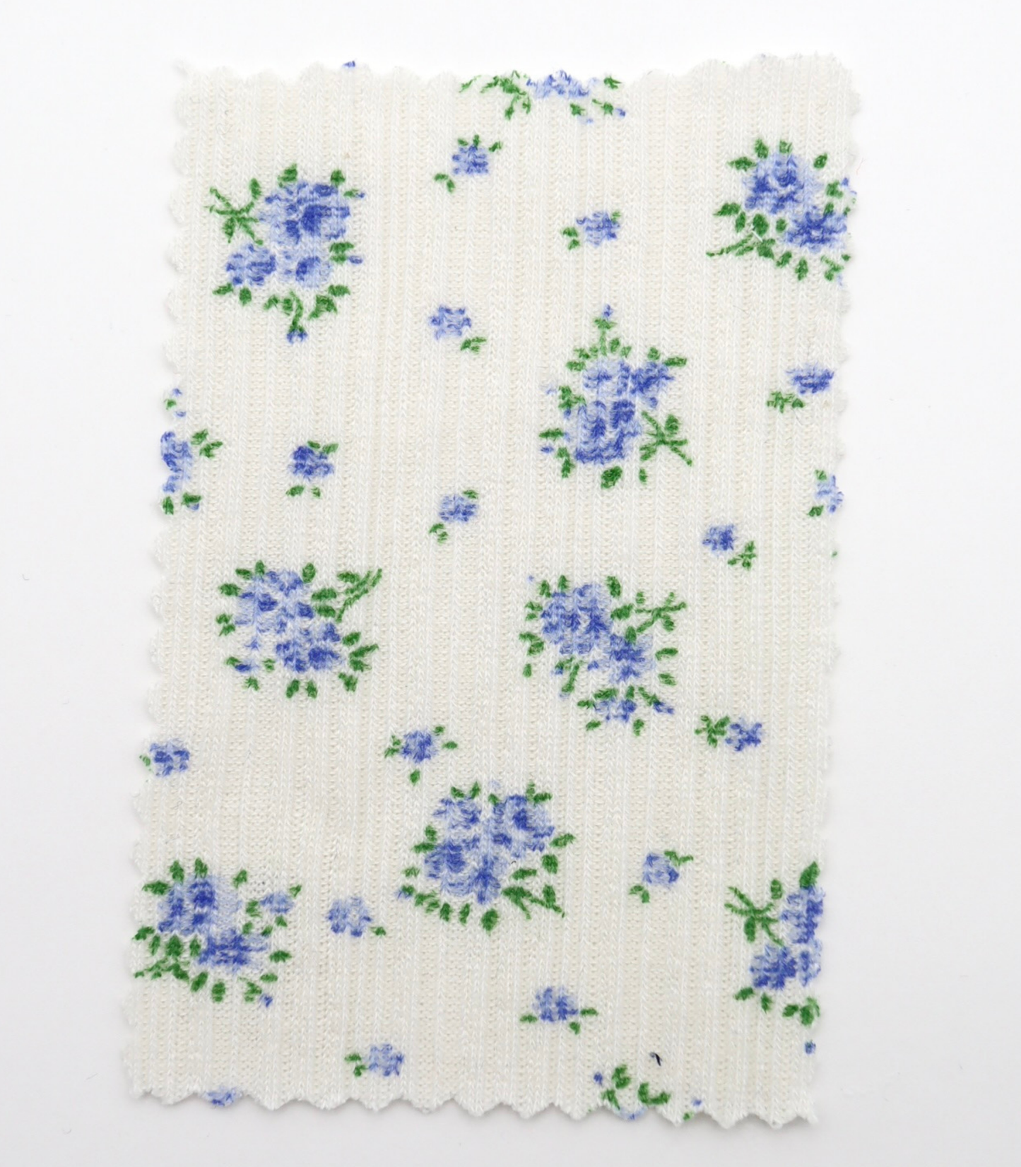 【25SS-197】小花柄プリントランダムテレコ /0.5yあたり=~820円