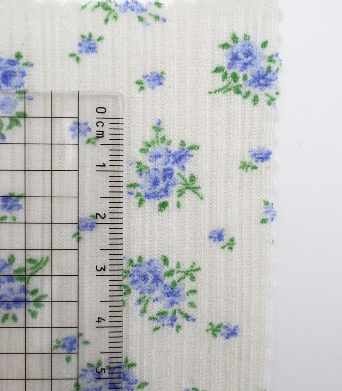 【25SS-197】小花柄プリントランダムテレコ /0.5yあたり=~820円