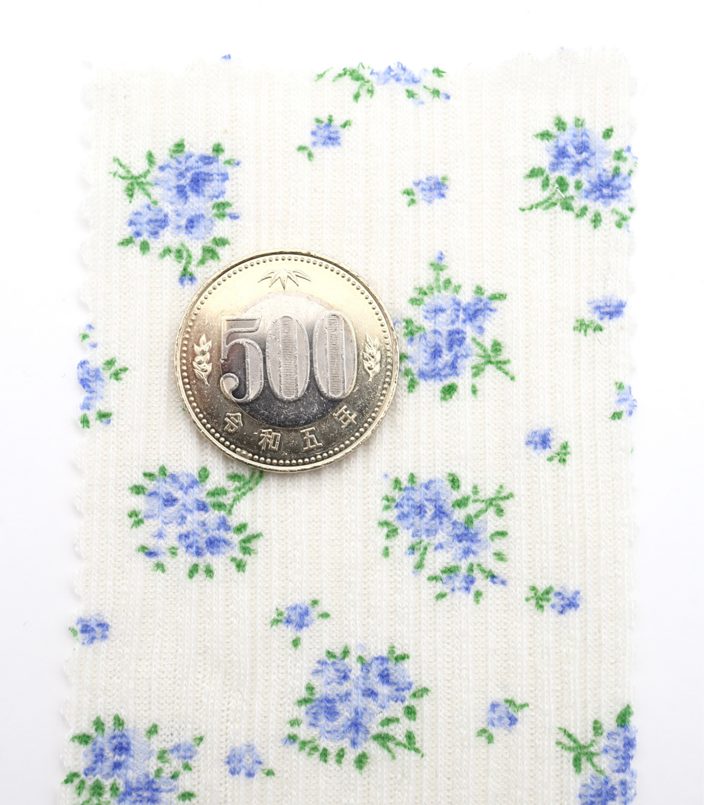 【25SS-197】小花柄プリントランダムテレコ /0.5yあたり=~820円