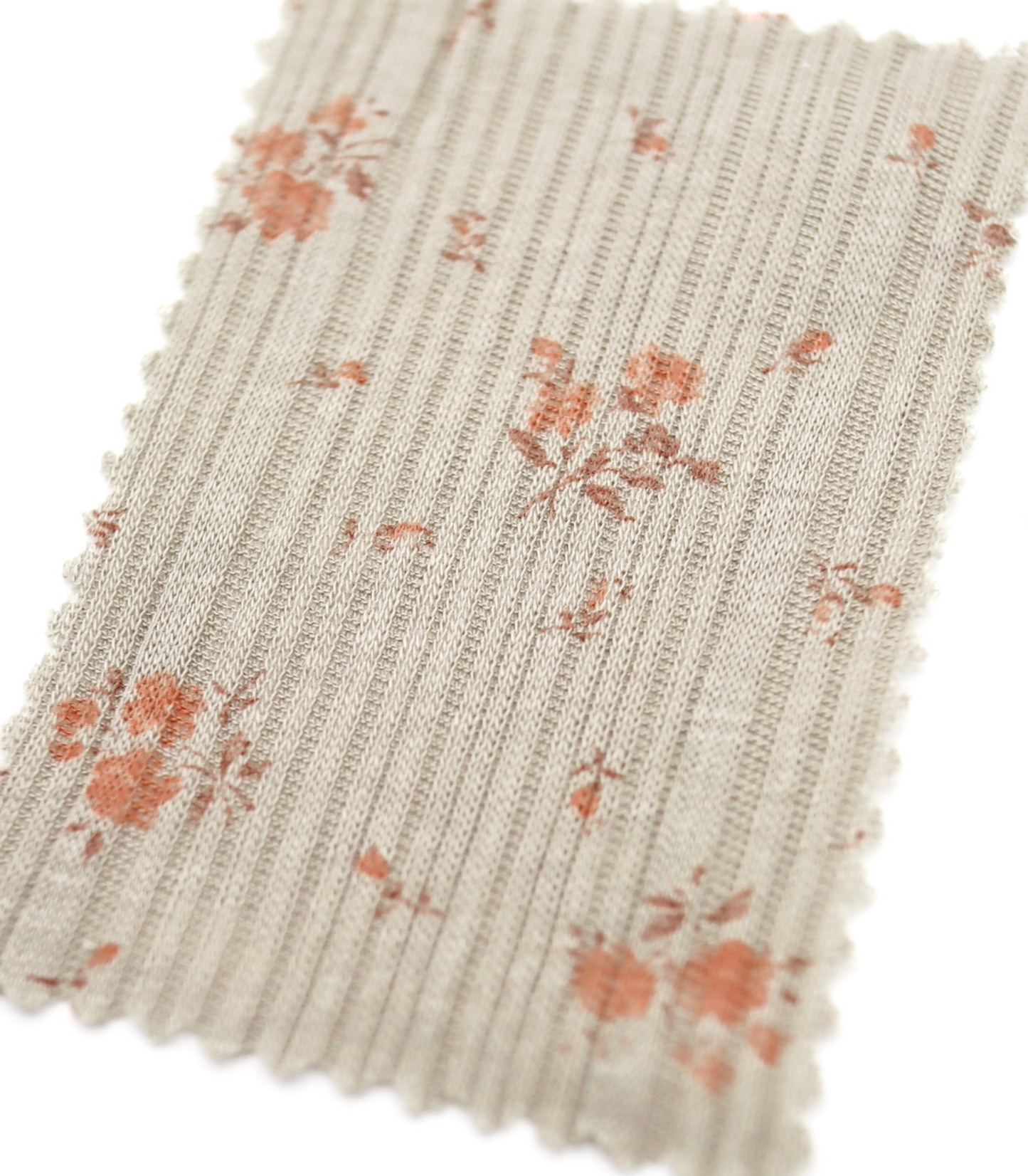 【25SS-195】小花柄プリントランダムテレコ /0.5yあたり=~670円