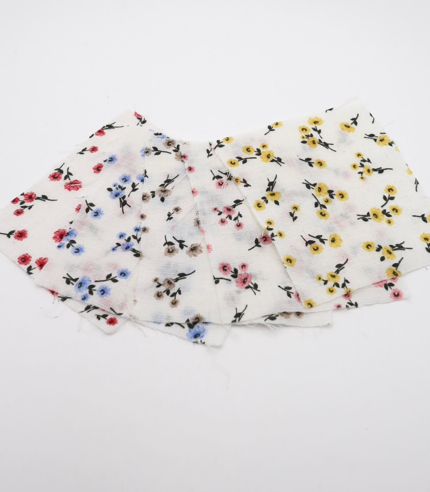 【25SS-438】小花柄プリントブッチャー /0.5yあたり=~630円