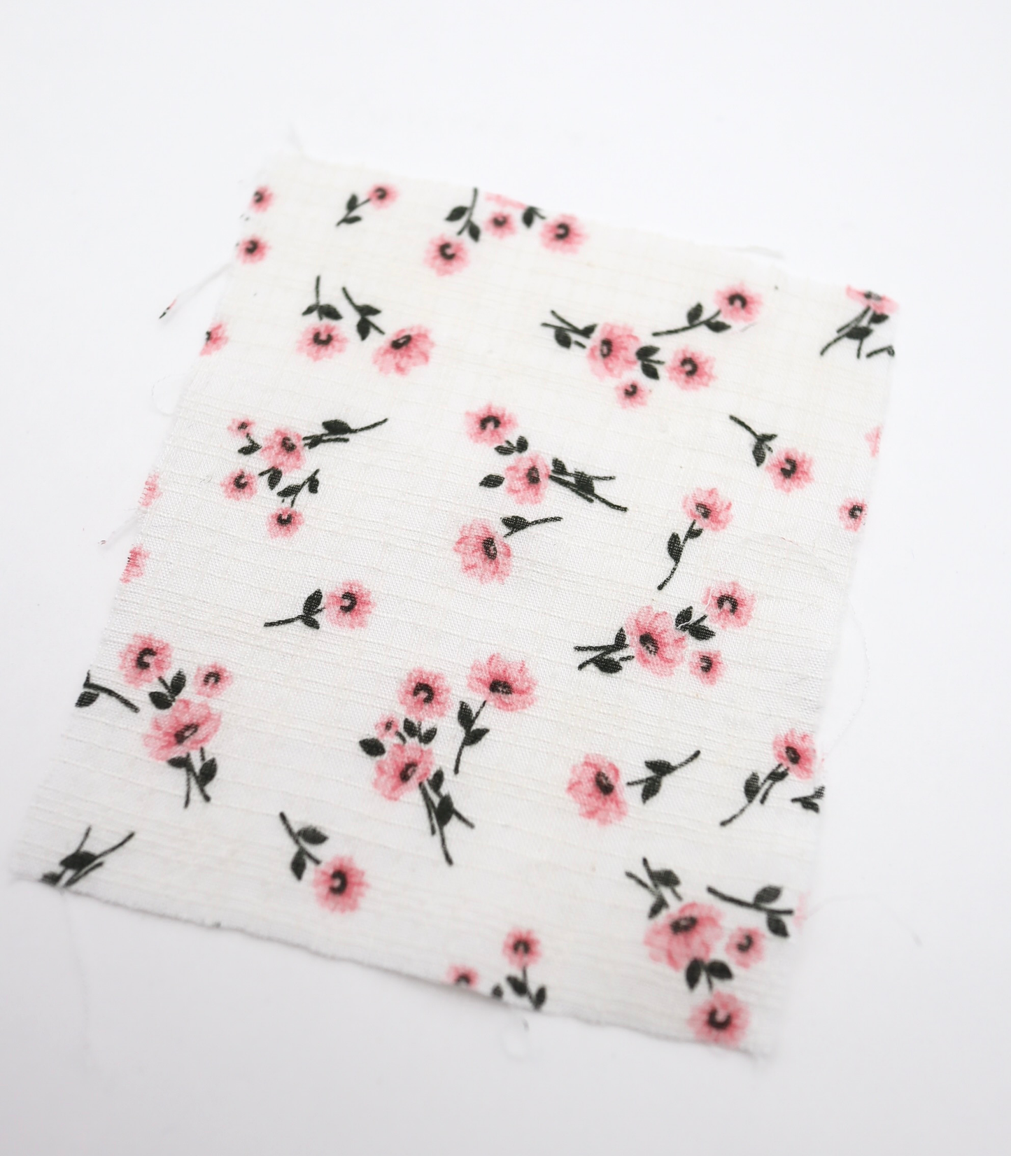 【25SS-438】小花柄プリントブッチャー /0.5yあたり=~630円