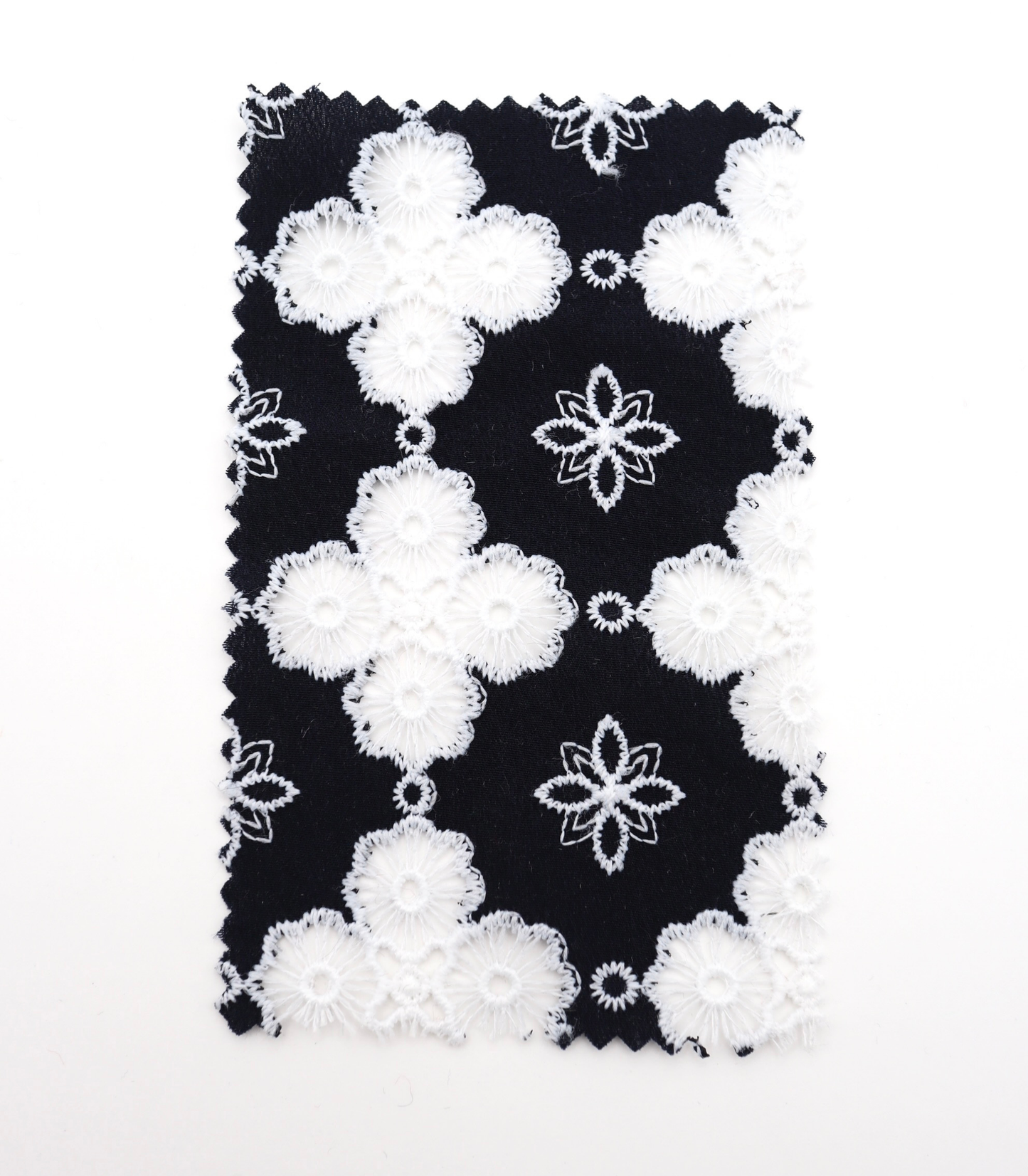 【25SS-453】花柄刺繍シフォン /0.5yあたり=~1435円