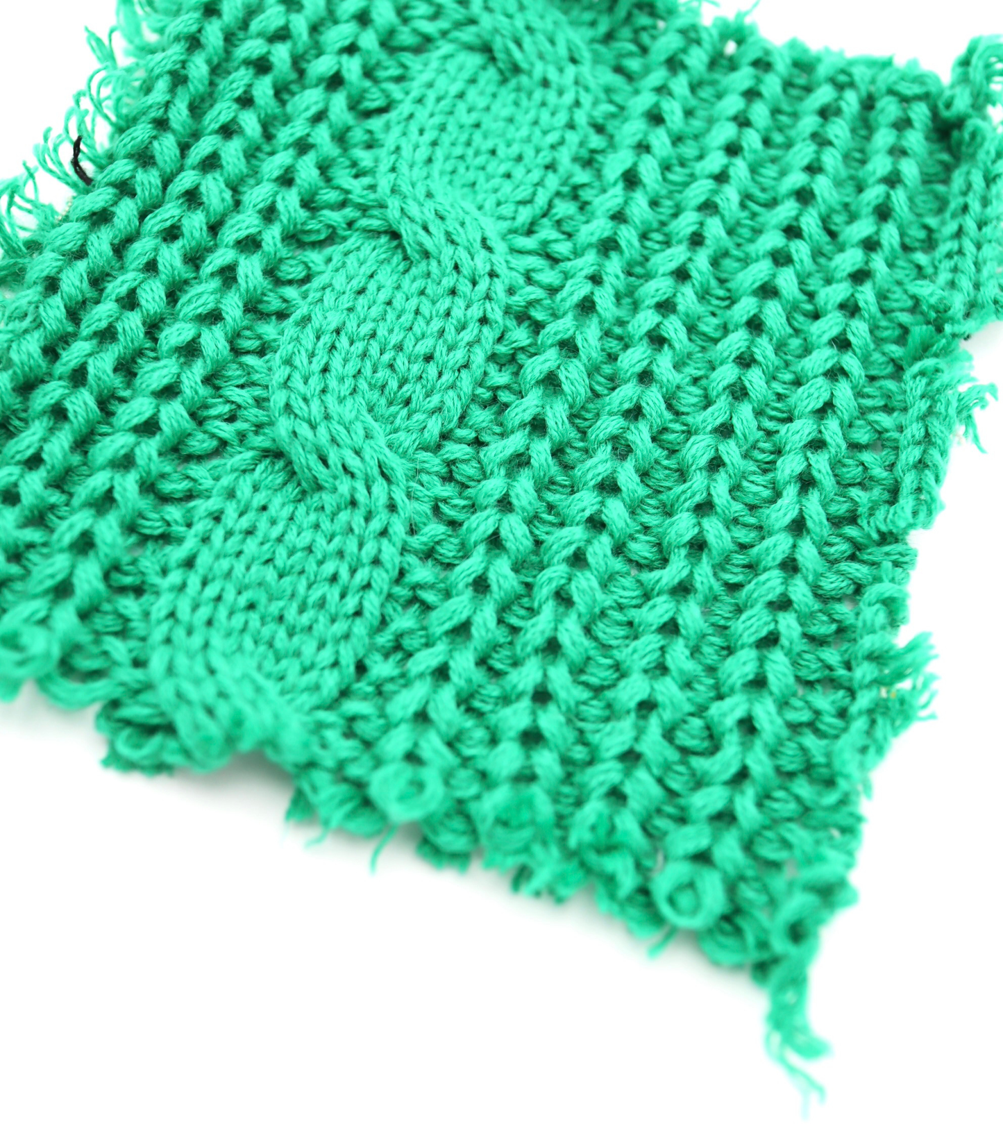 【25SS-061】ケーブルミドルゲージニット 0.5yあたり=~1790円