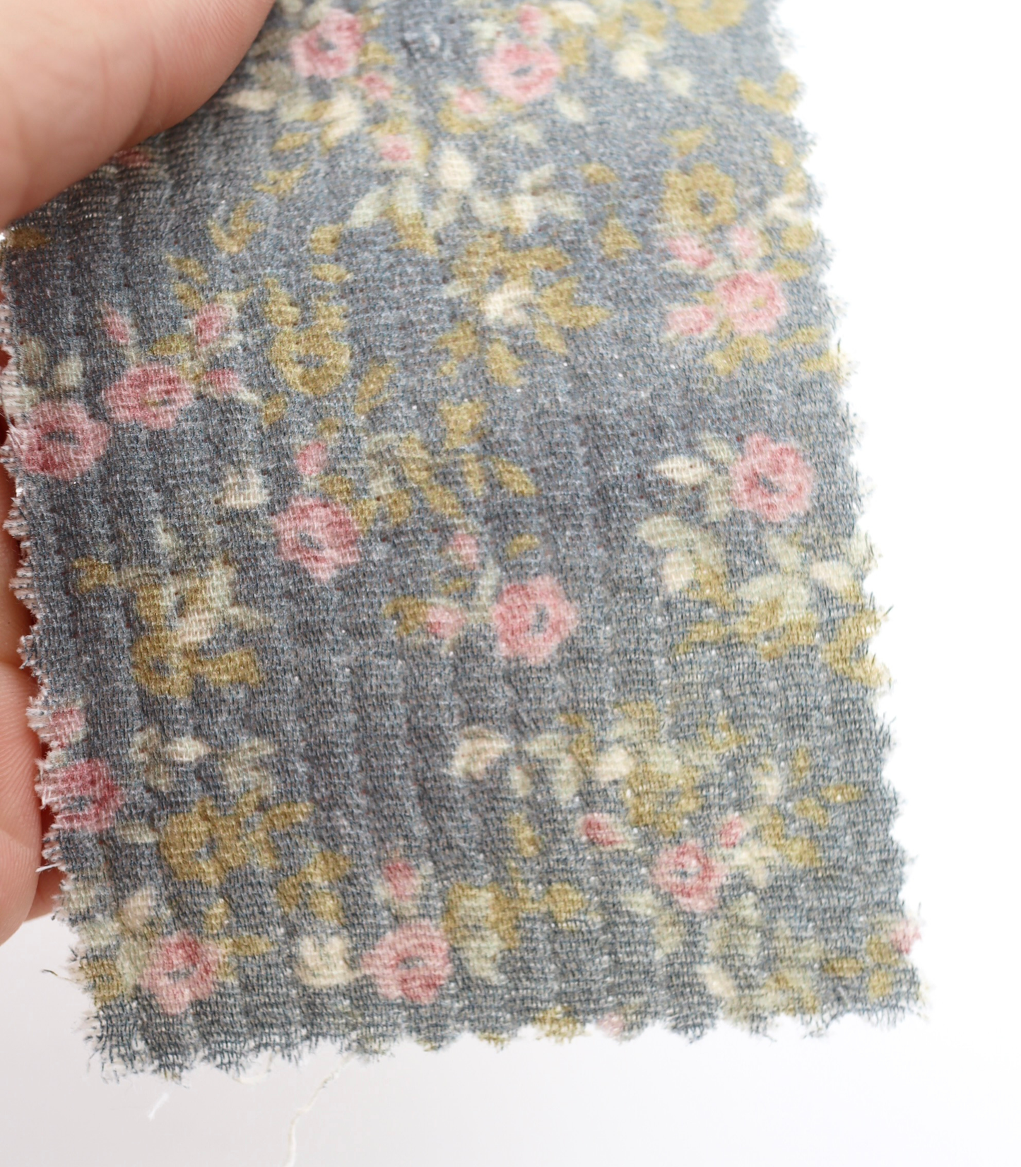 【25SS-264】小花柄プリント細キルティングヌビ /0.5yあたり=~1110円