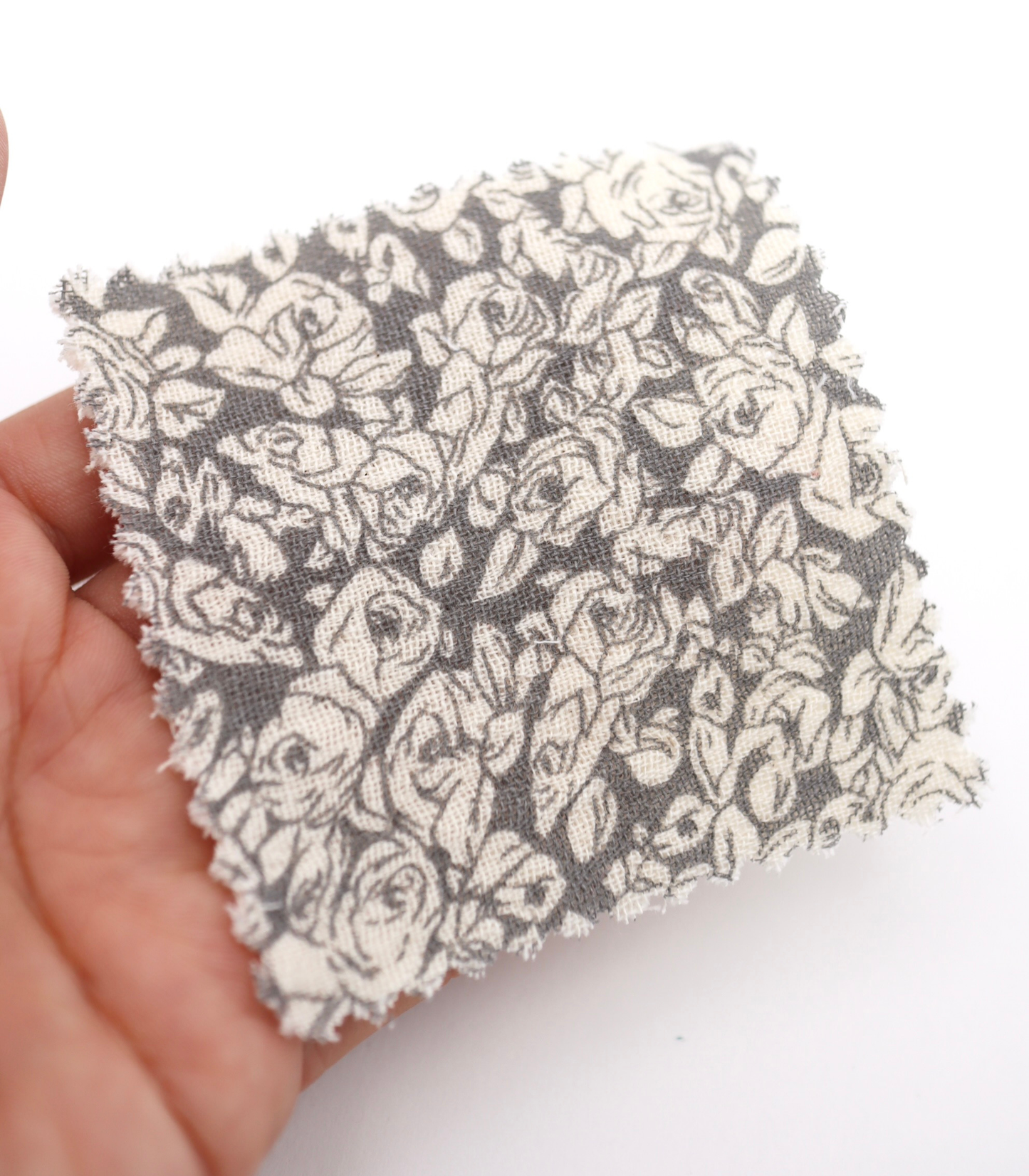 【25SS-273】ローズプリントダブルガーゼ /0.5yあたり=~965円