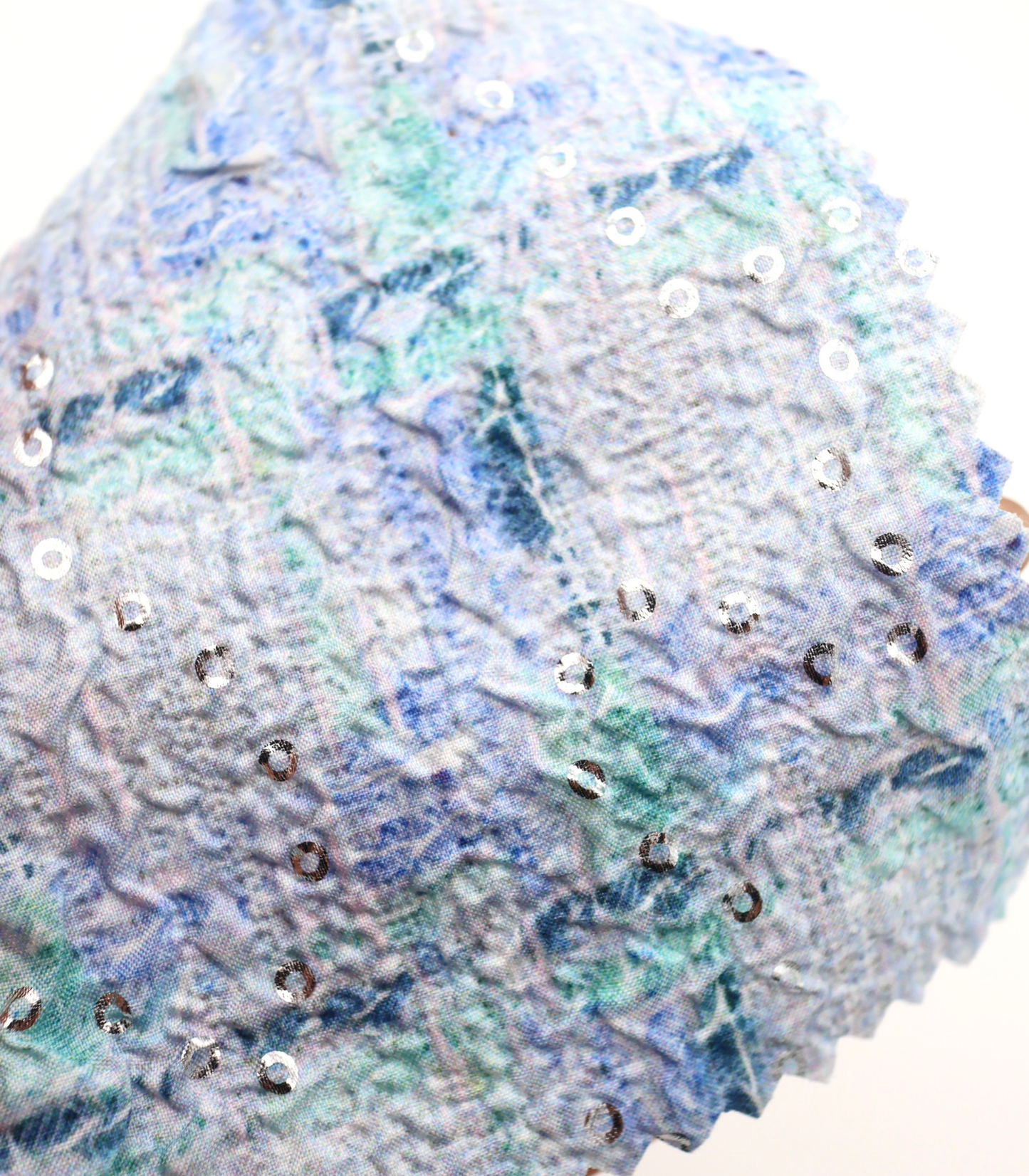 【25SS-357】スパンコール付きカラフルミックスヤーンツイード風ニット /0.5yあたり=~745円