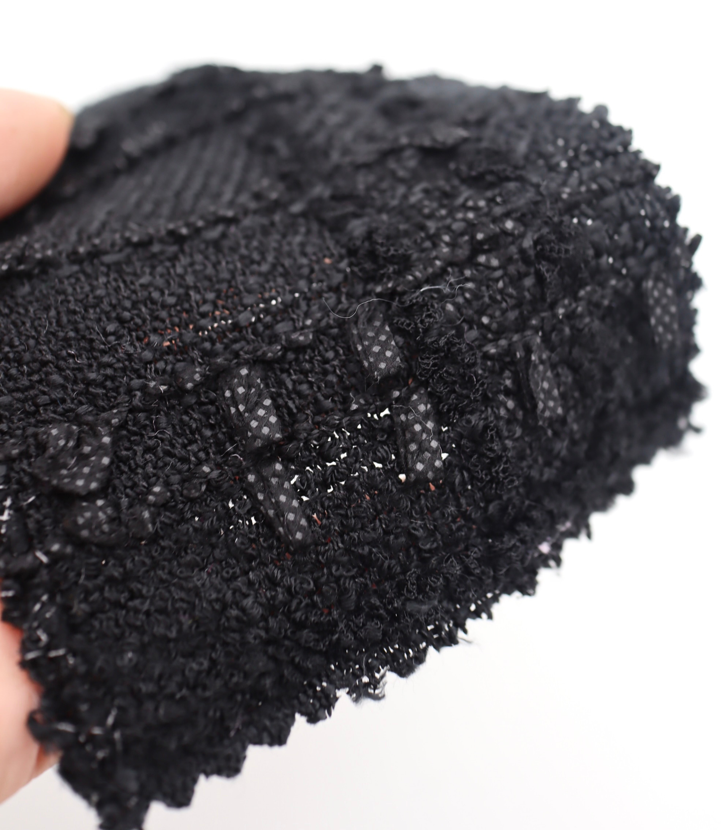 【25SS-340】リボンヤーンミックスツイード /0.5yあたり=~1495円