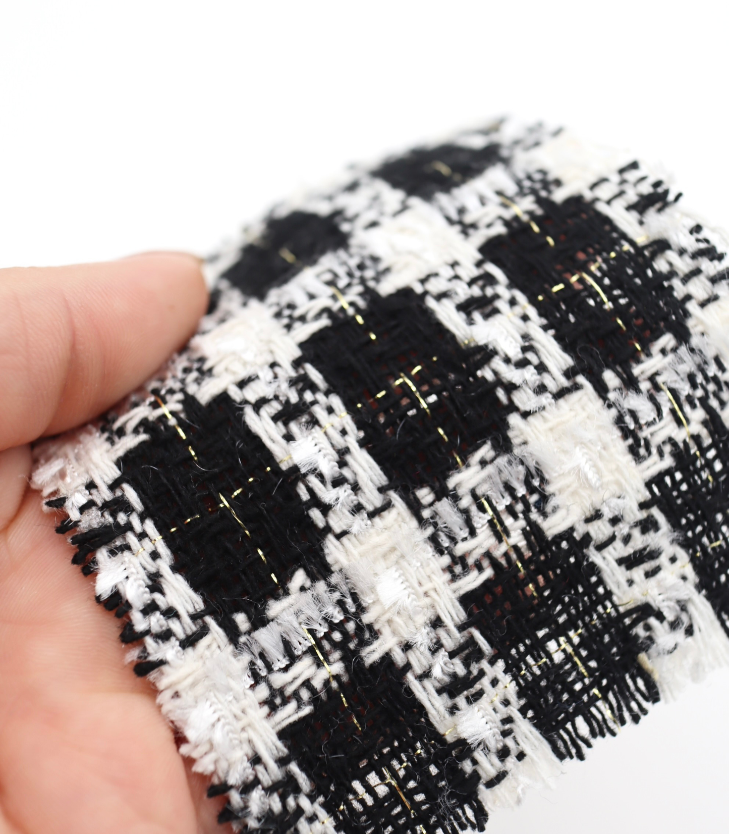 【25SS-345】フリンジヤーンミックスツイード /0.5yあたり=~950円