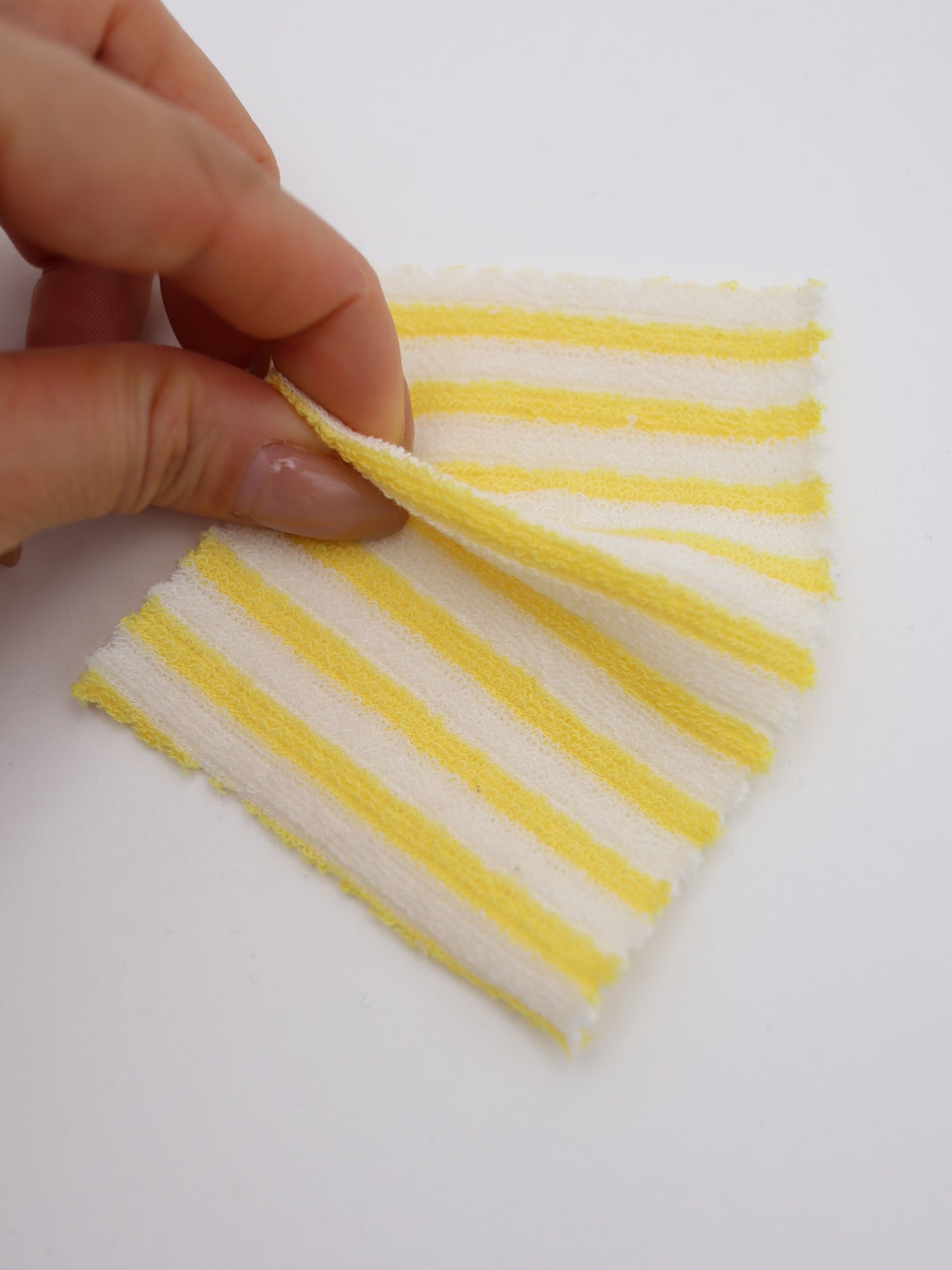 TCミニパイルボーダー生地 綿ポリタオル素材 犬服 【26SS-030】