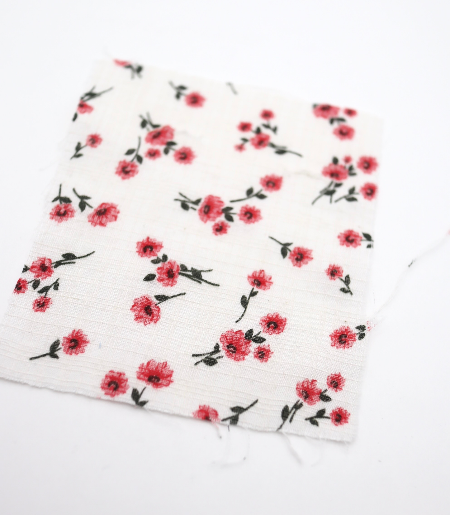 【25SS-438】小花柄プリントブッチャー /0.5yあたり=~630円