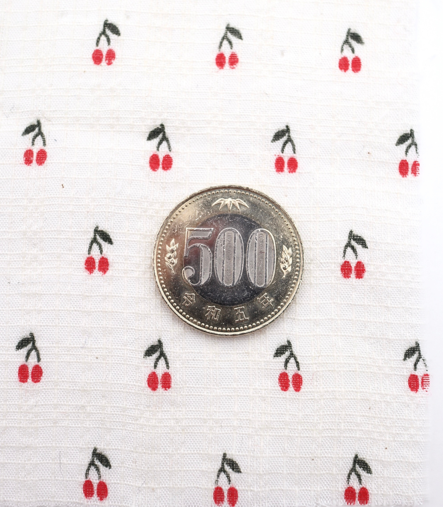 【25SS-068】チェリープリントミニリップストップ /0.5yあたり=~630円