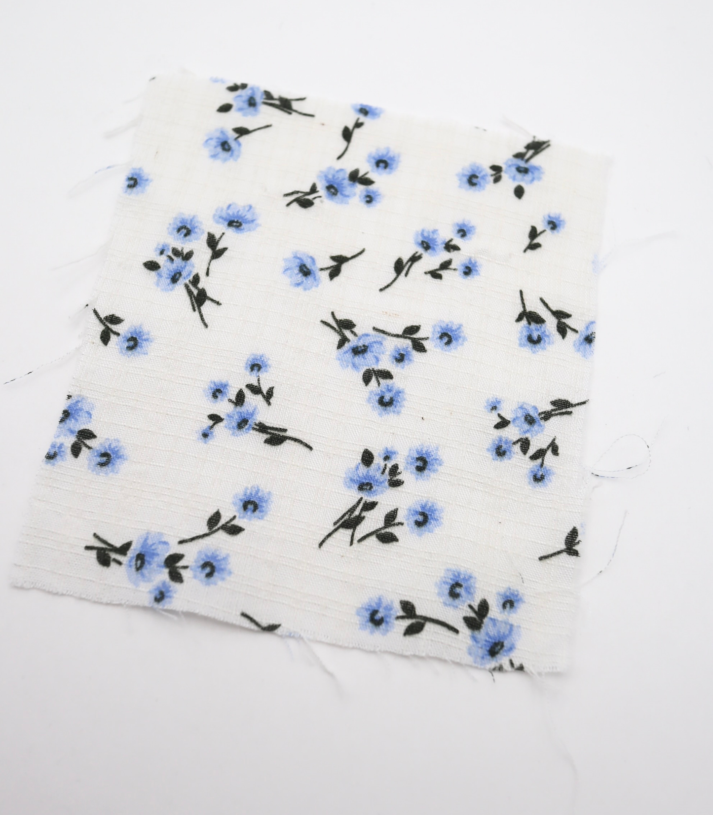 【25SS-438】小花柄プリントブッチャー /0.5yあたり=~630円