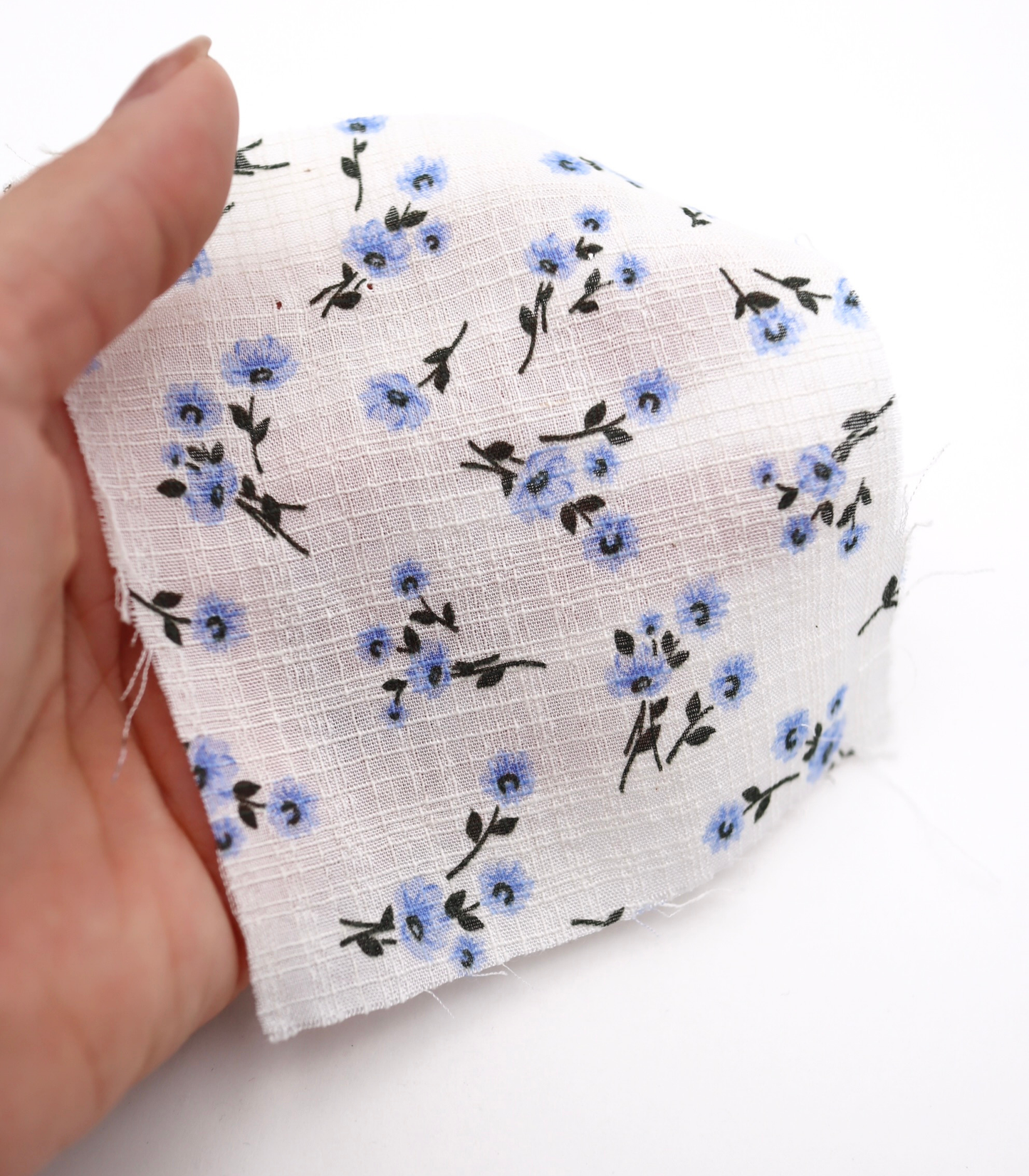 【25SS-438】小花柄プリントブッチャー /0.5yあたり=~630円