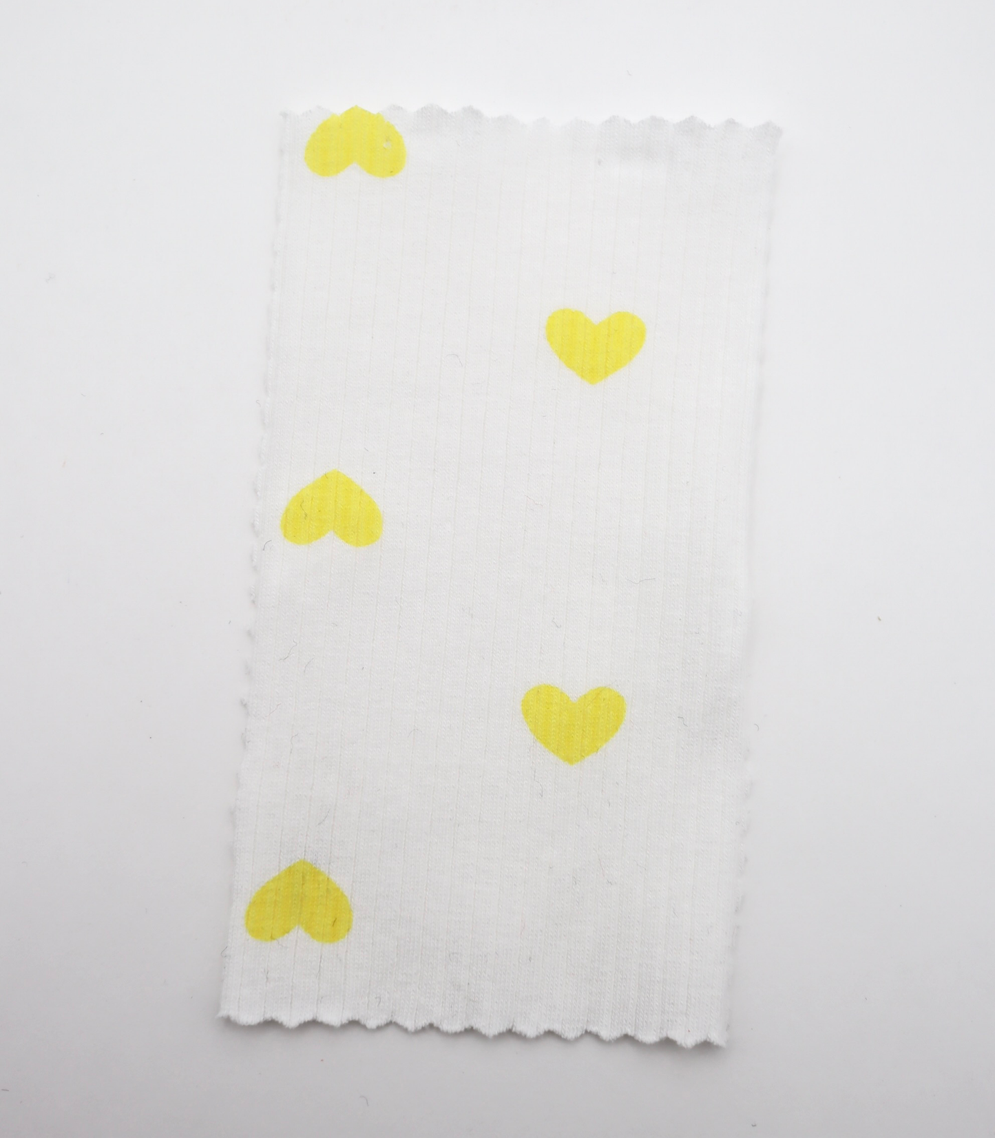 【25SS-029】ハートプリントテレコニット /0.5yあたり=~900円