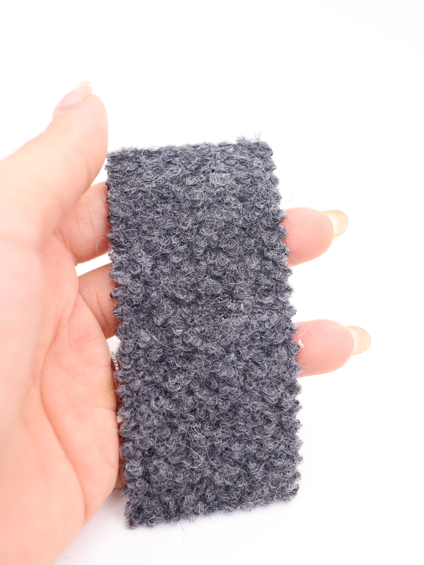 【25AW-010】ウール混くるくる圧縮ブークレニット /0.5yあたり=~1615円