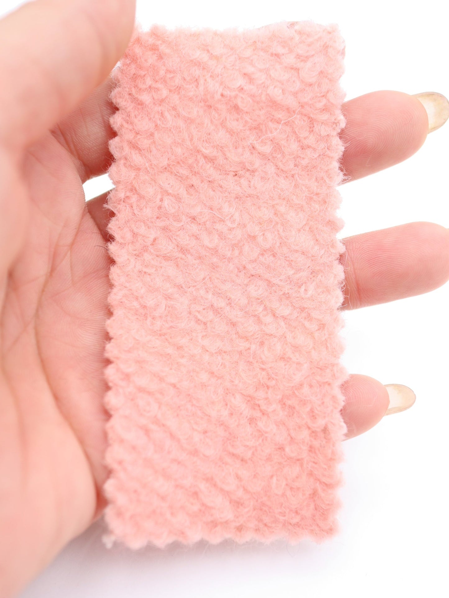 【25AW-010】ウール混くるくる圧縮ブークレニット /0.5yあたり=~1615円