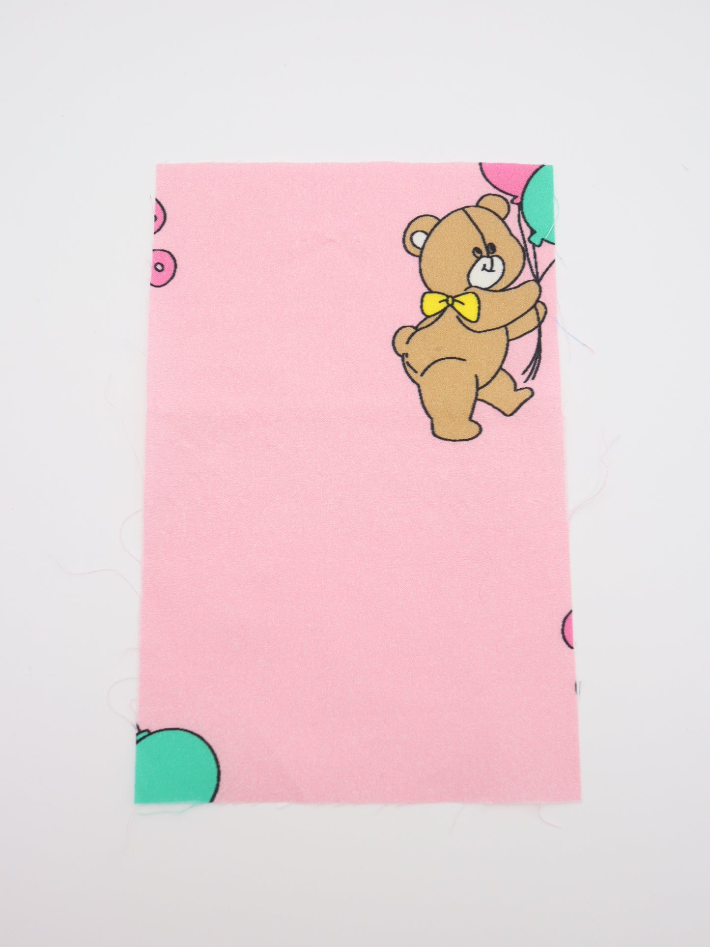 【25AW-023】バルーンクマさんプリント綿ローン /0.5yあたり=~815円