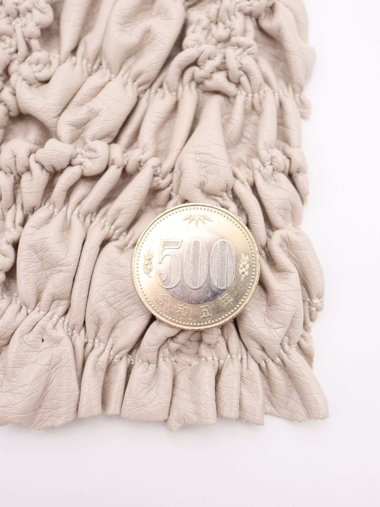 【25AW-001】くしゅくしゅシャーリングエナメル /0.5yあたり=~2585円