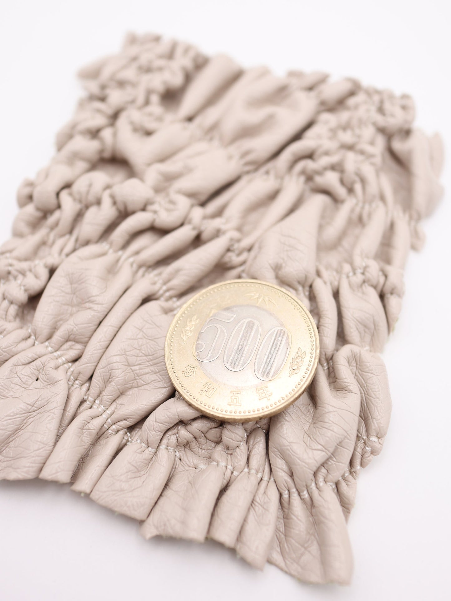 【25AW-001】くしゅくしゅシャーリングエナメル /0.5yあたり=~2585円