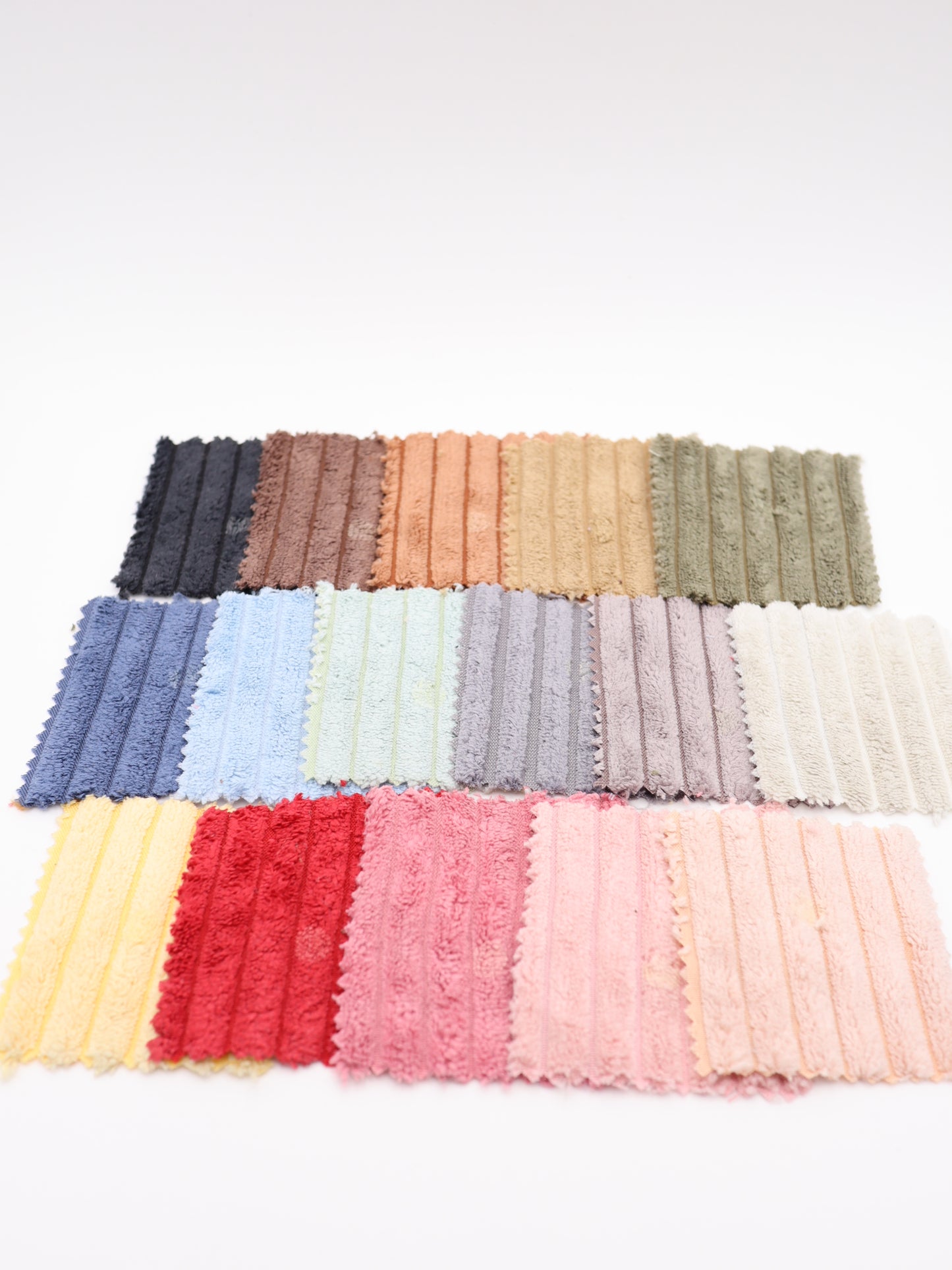 【25AW-003】中ピッチストライプジャガードボア /0.5yあたり=~800円