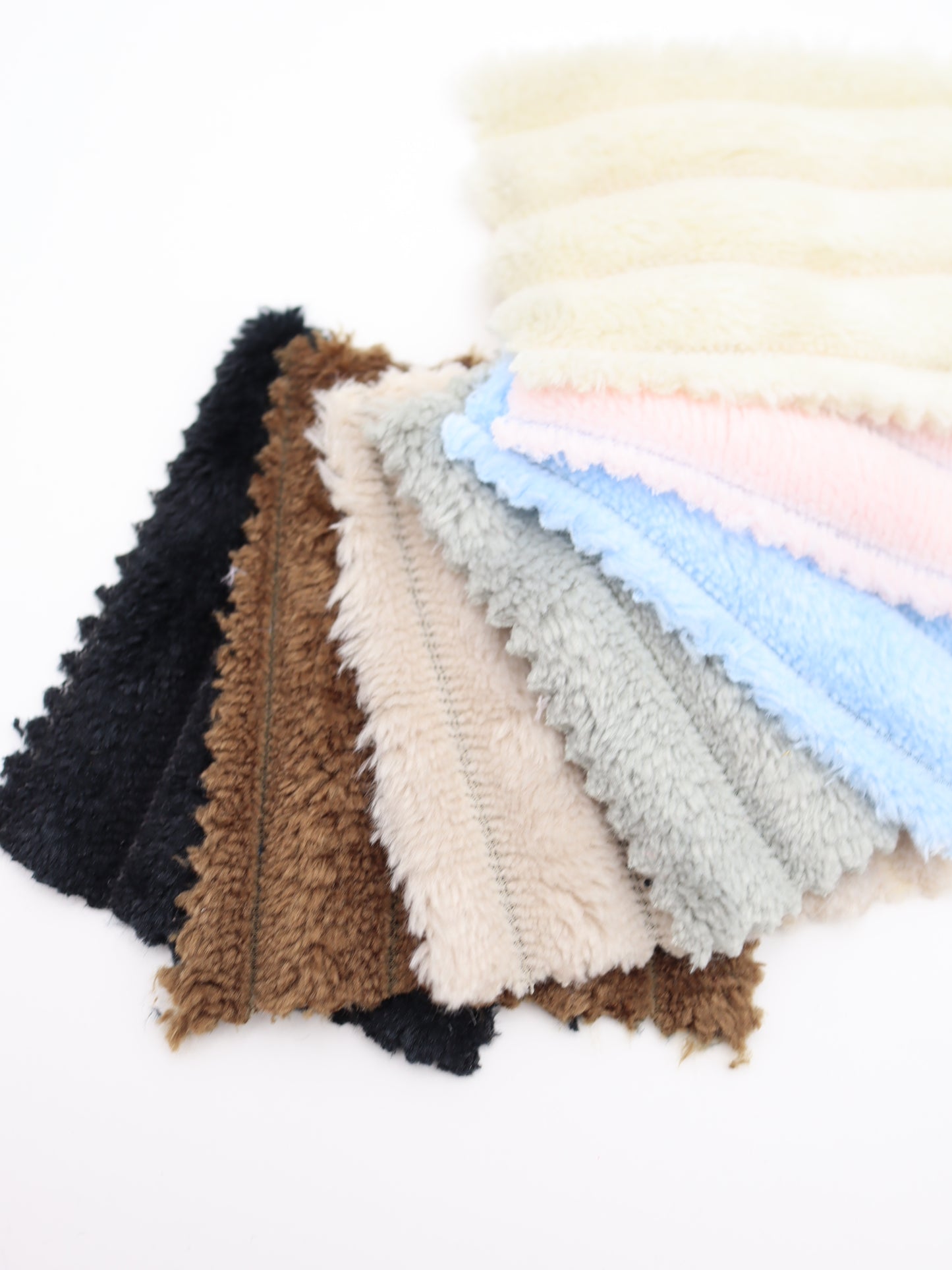 【25AW-004】中ピッチストライプジャガードボア /0.5yあたり=~1045円