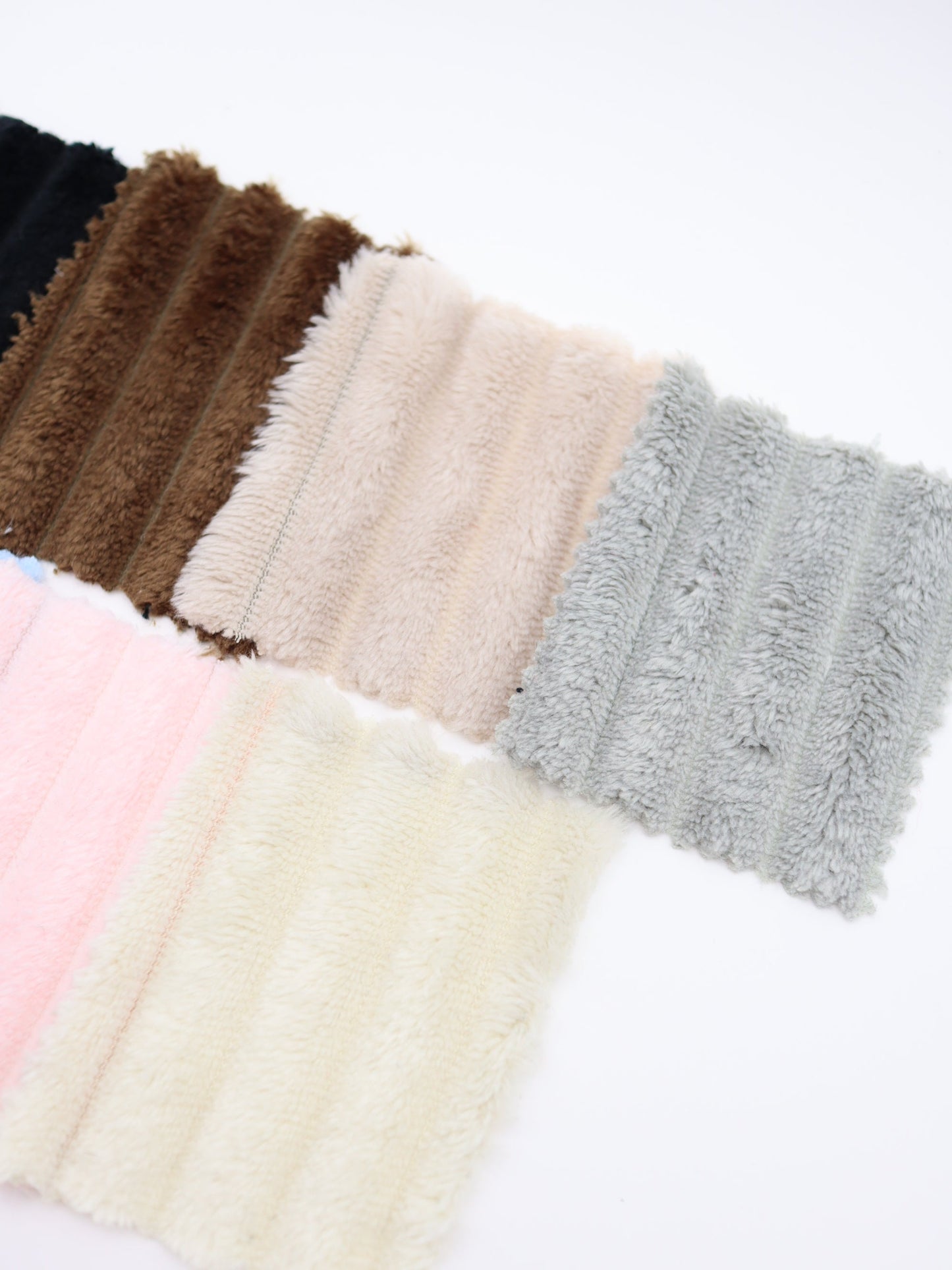 【25AW-004】中ピッチストライプジャガードボア /0.5yあたり=~1045円