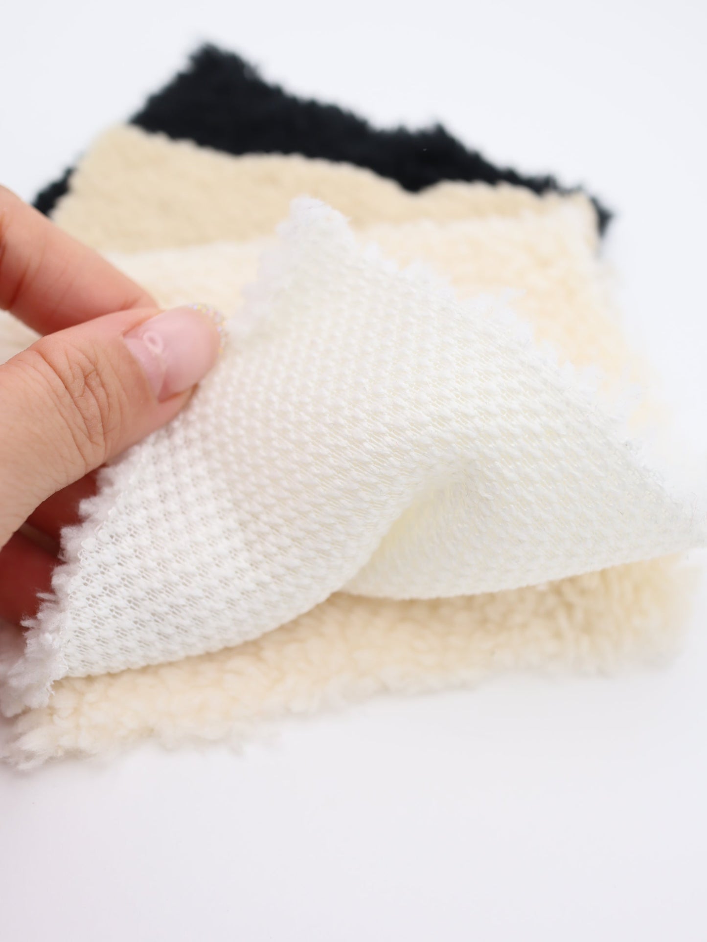 【25AW-005】ふわふわ片面ソフトボア /0.5yあたり=~655円