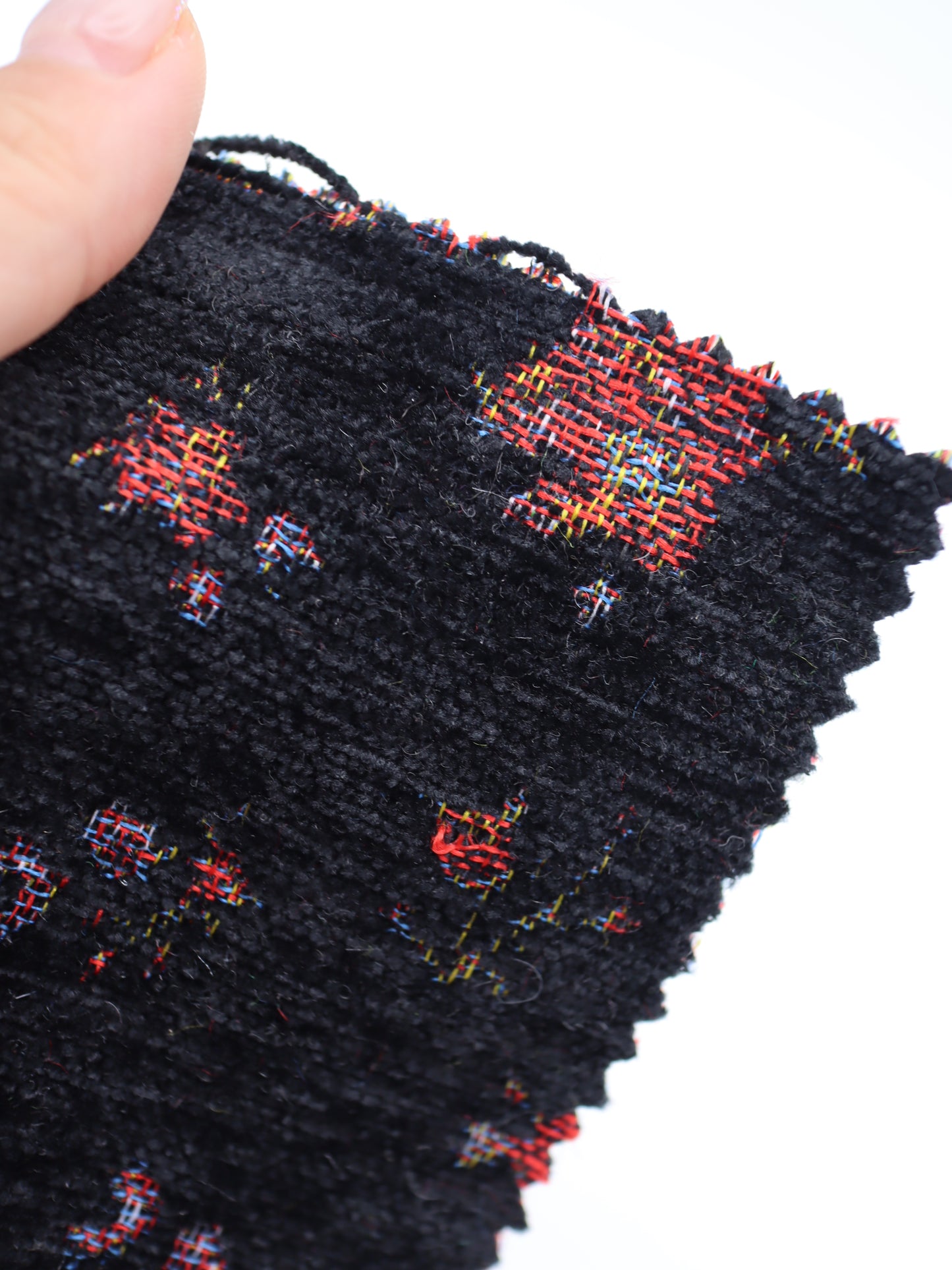 【25AW-045】フラワー柄起毛ゴブラン /0.5yあたり=~1405円