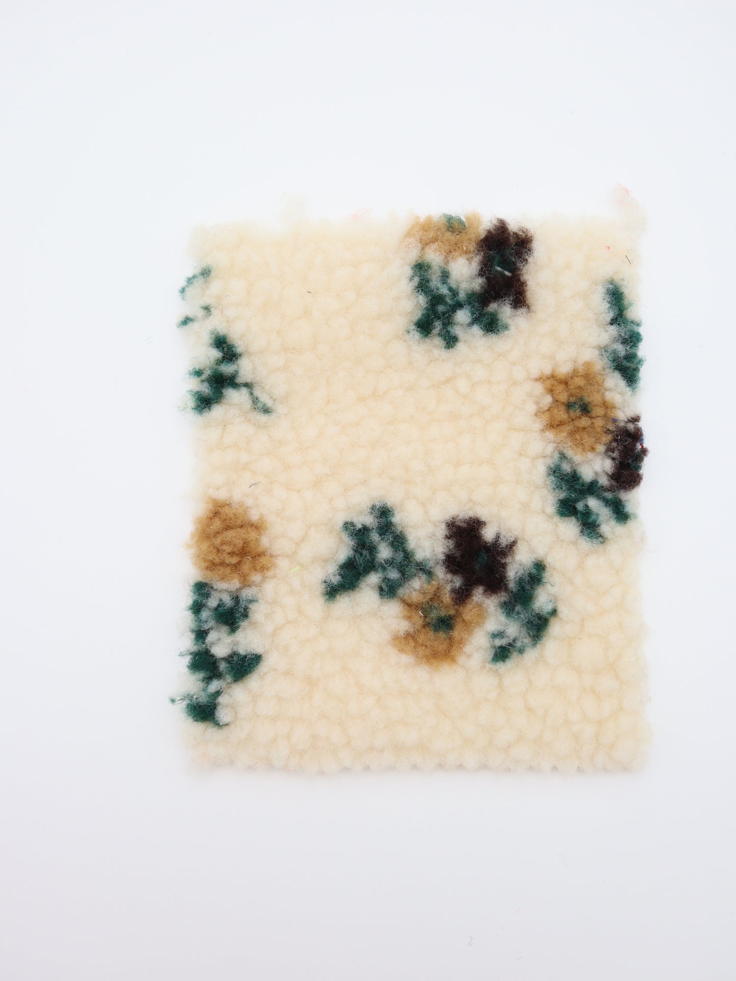 【25AW-032】フラワー柄ボアニット /0.5yあたり=~1035円