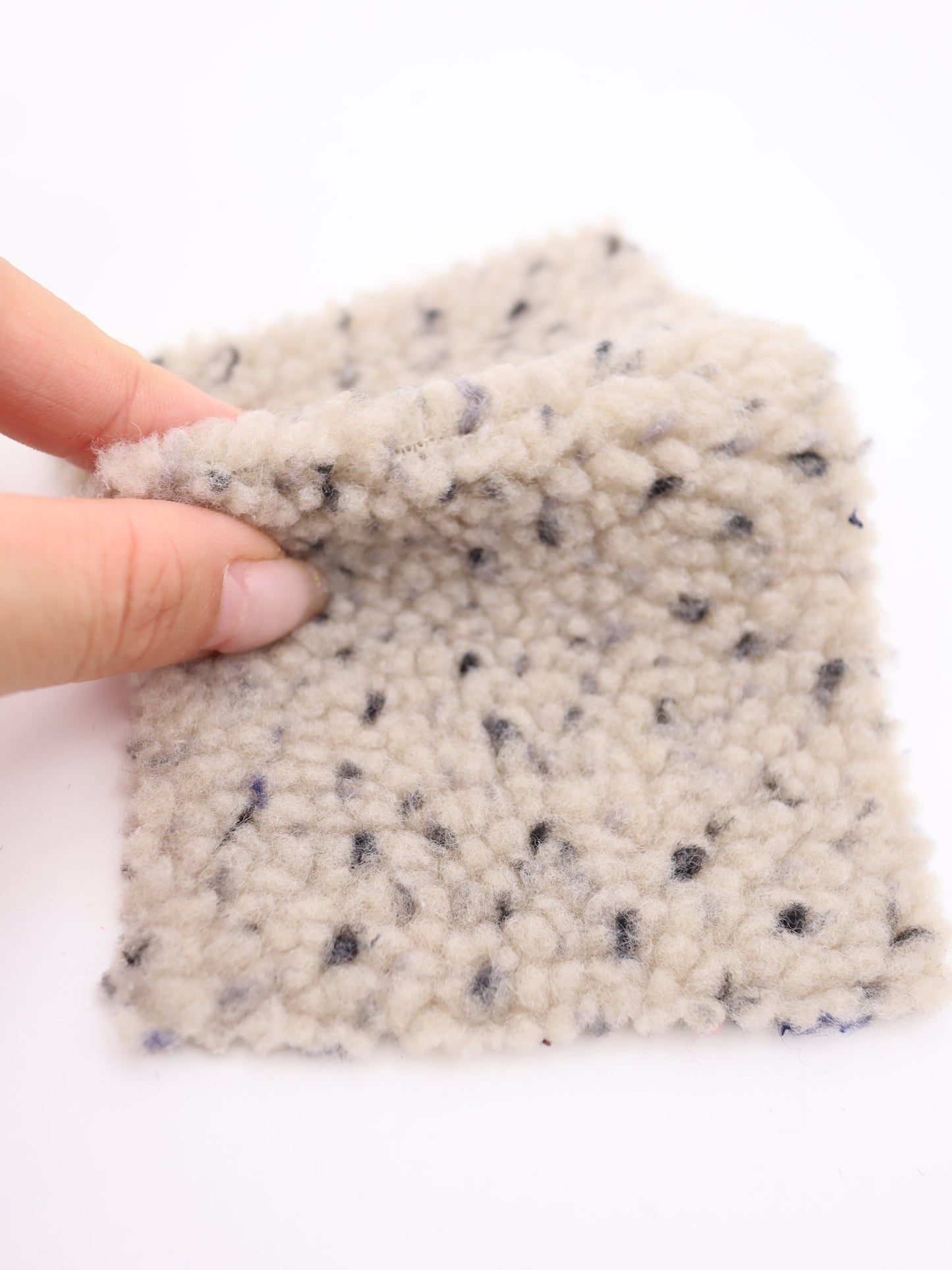 【25AW-030】カラフルつぶつぶボアニット /0.5yあたり=~975円