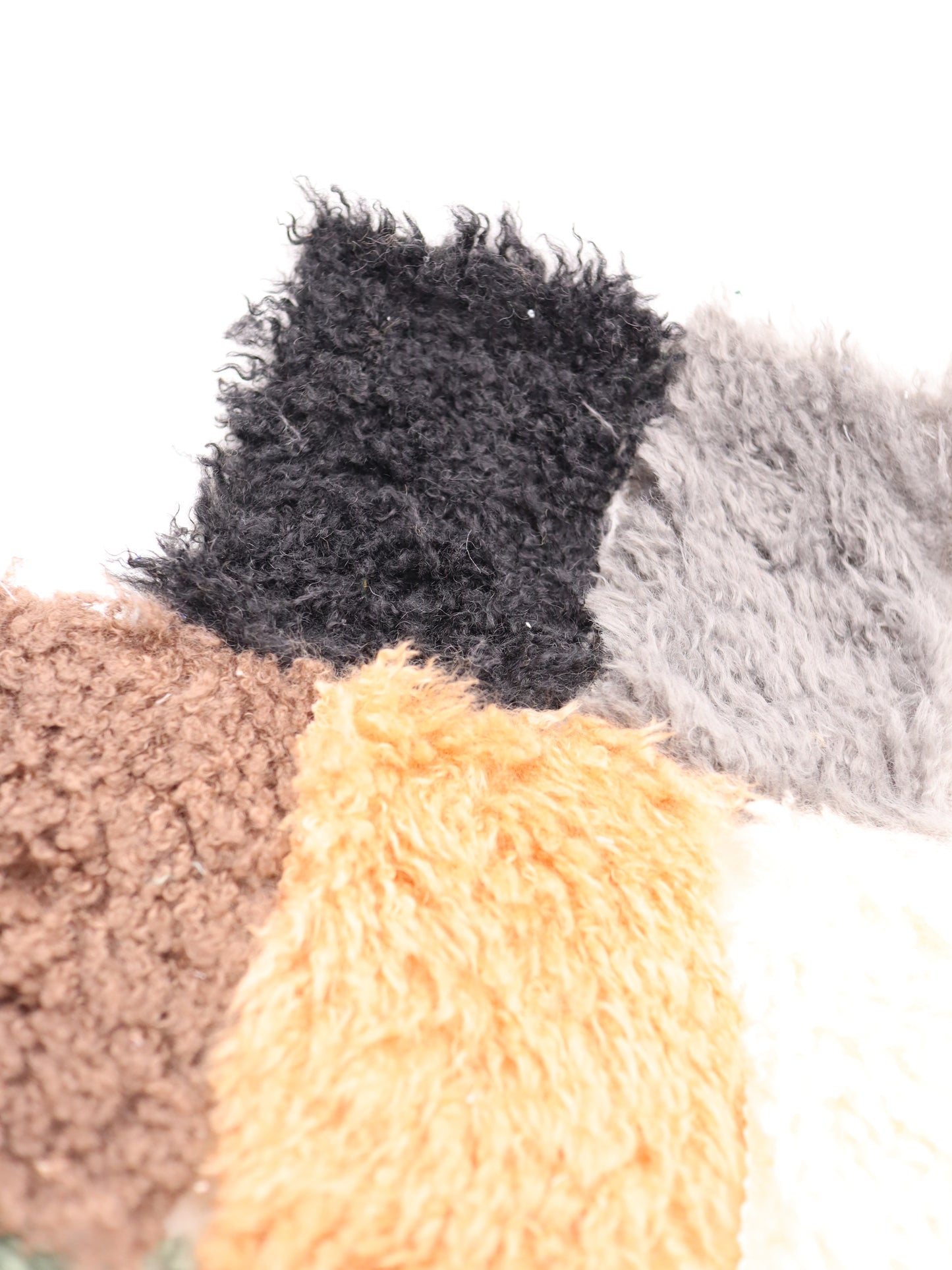 【25AW-027】ふわっふわチベットラム風シャギーニット /0.5yあたり=~1180円