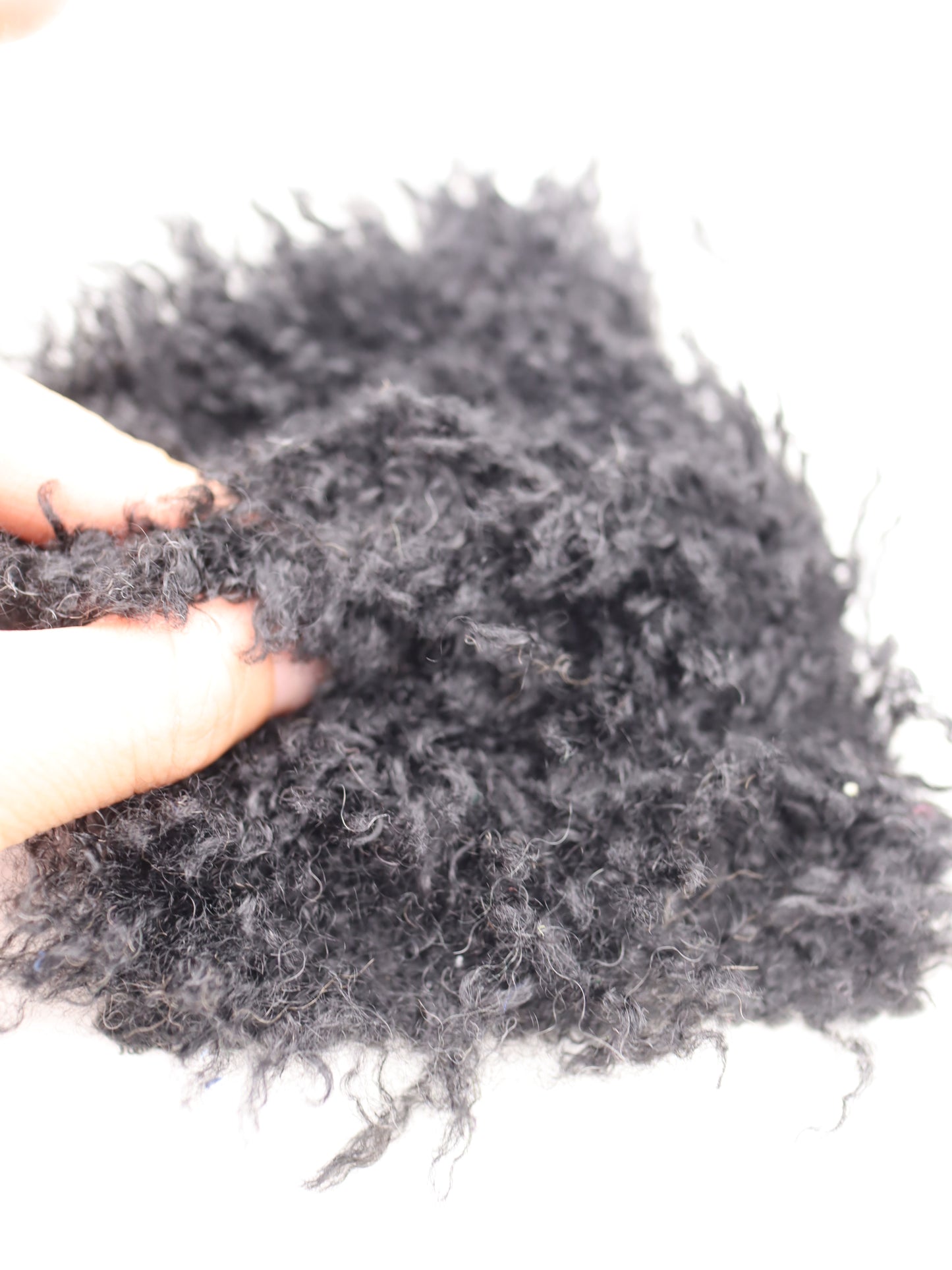 【25AW-027】ふわっふわチベットラム風シャギーニット /0.5yあたり=~1180円