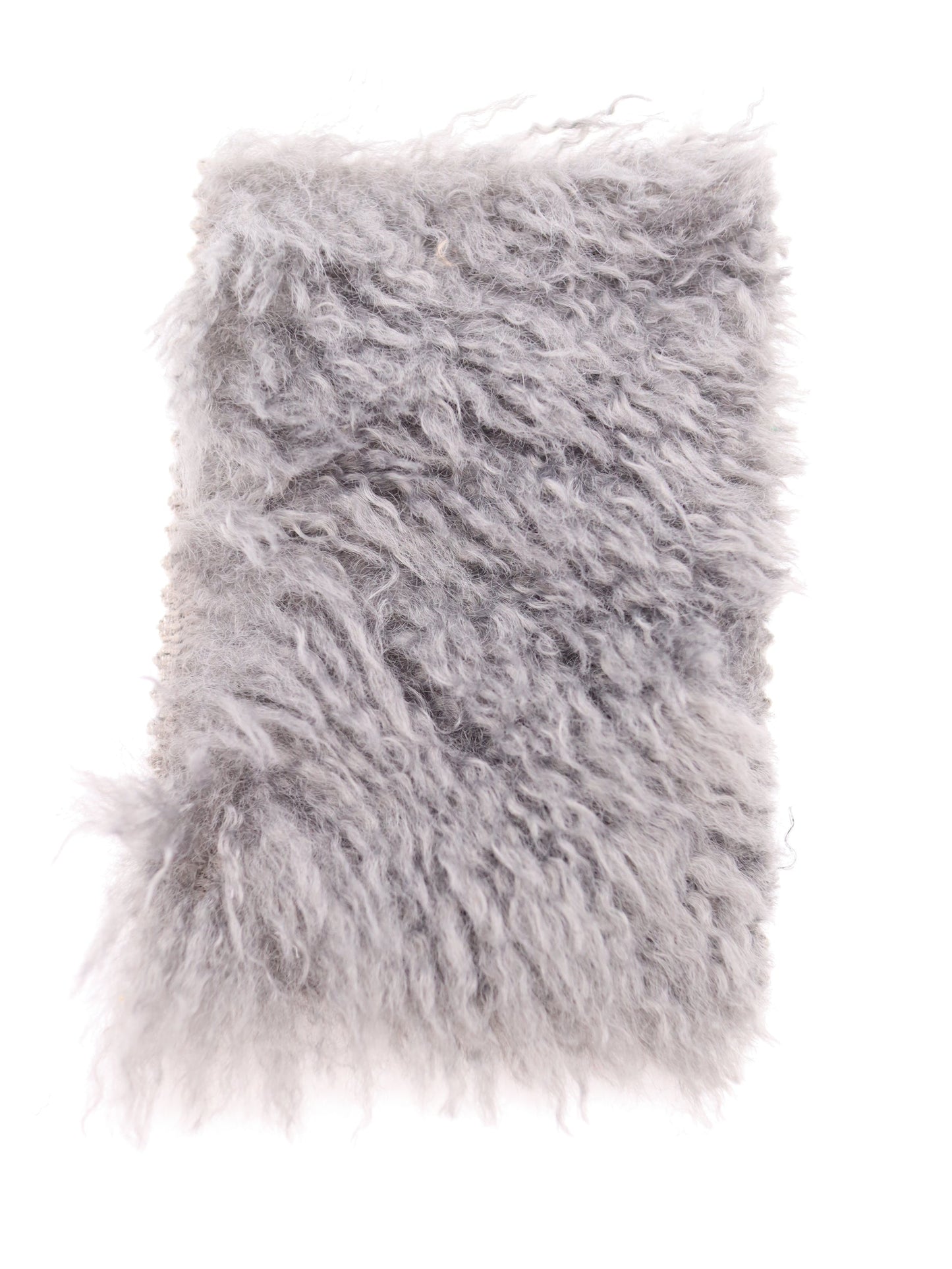 【25AW-027】ふわっふわチベットラム風シャギーニット /0.5yあたり=~1180円