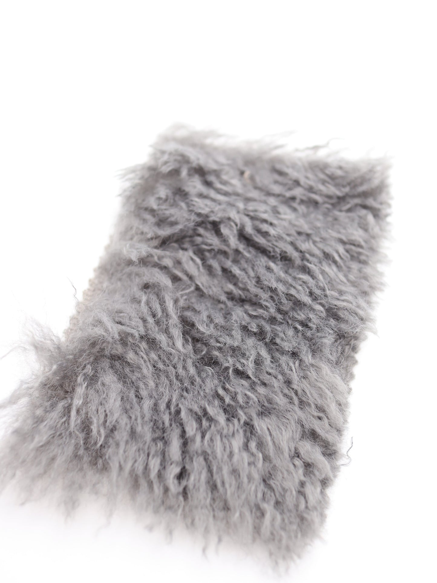 【25AW-027】ふわっふわチベットラム風シャギーニット /0.5yあたり=~1180円