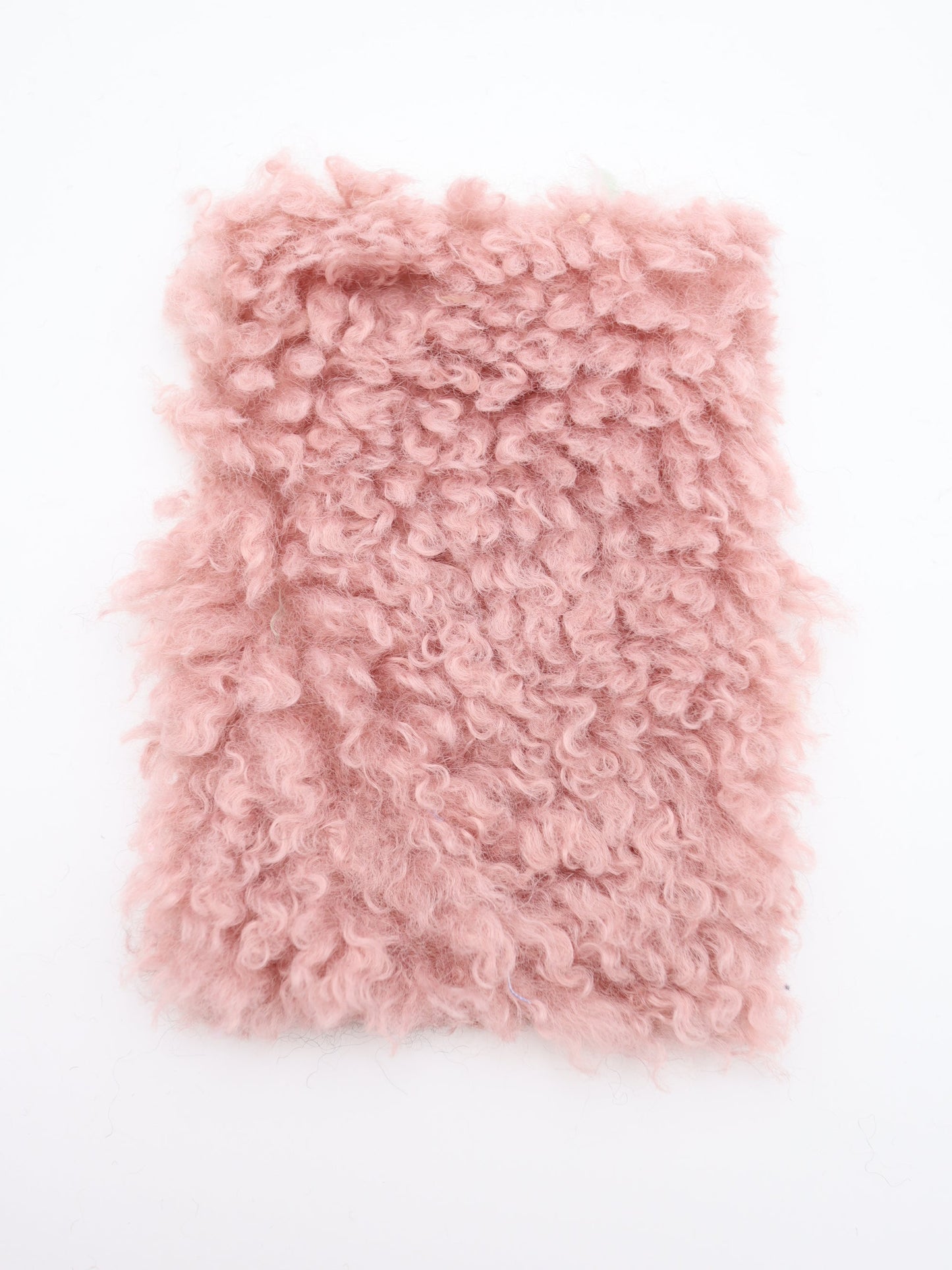 【25AW-027】ふわっふわチベットラム風シャギーニット /0.5yあたり=~1180円