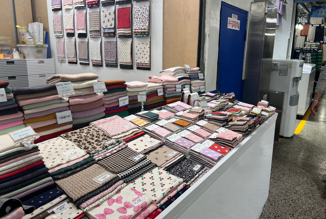 韓国生地での製品作り歴20年の目線で解説｜東大門市場の在庫管理や仕入れの実情とは