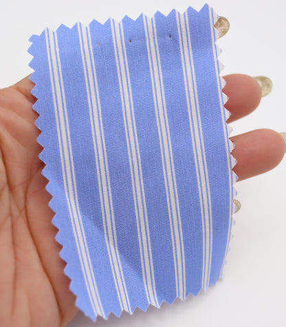 【25SS-479】カラフル細ピッチストライプローン　/0.5ｙあたり=～805円