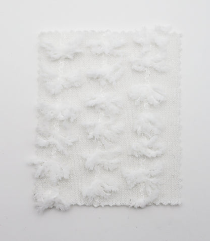 【25SS-303】フリンジストライプ天竺ニット　/0.5ｙあたり = ～1140円