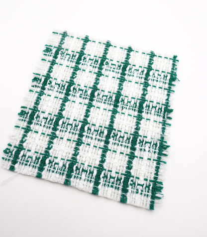 【25SS-431】先染めチェックミックスヤーンツイード　/0.5ｙあたり=～1010円
