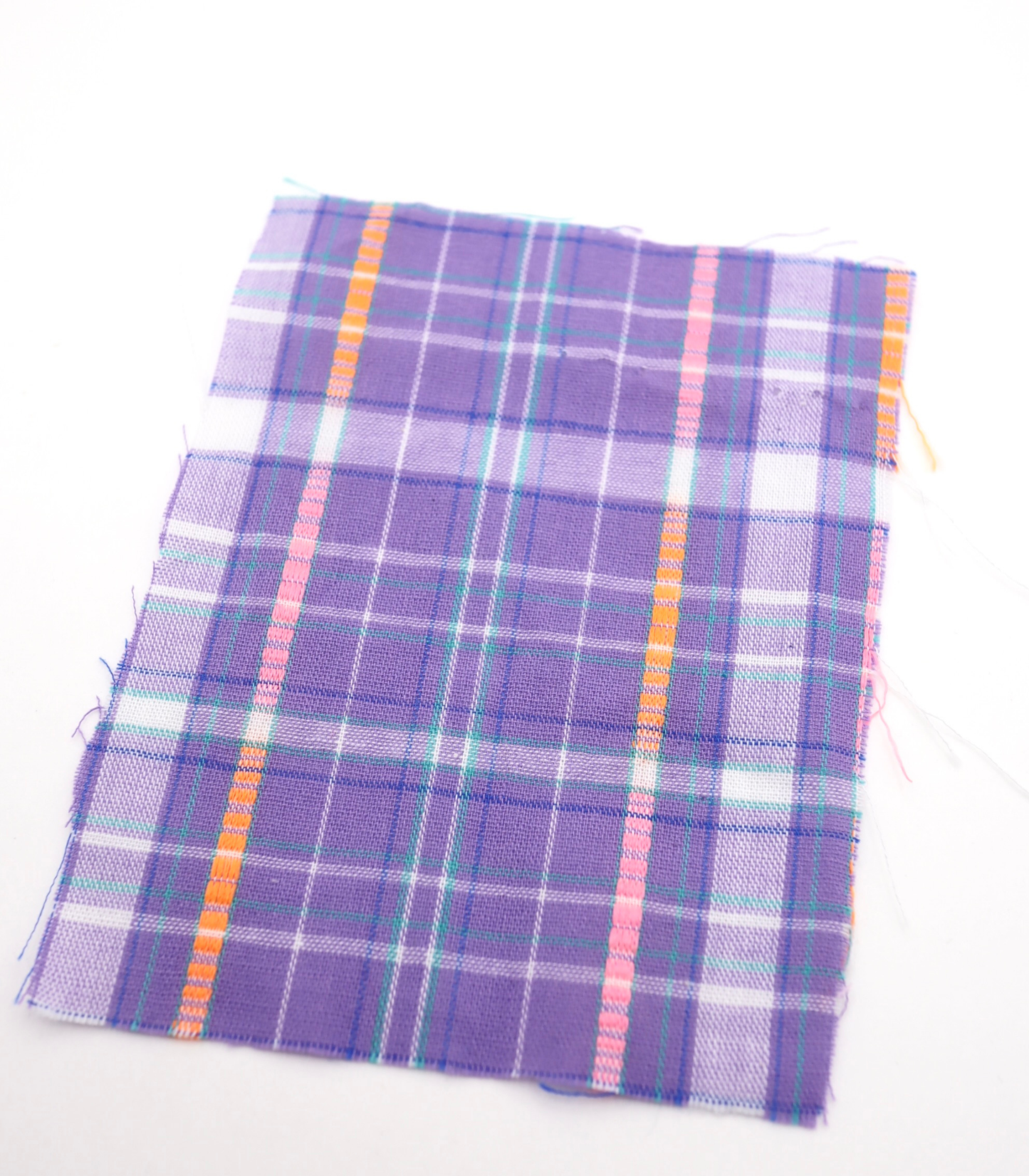 【25SS-441】カラフルタータンチェック　/0.5ｙあたり=～590円