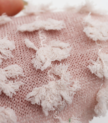 【25SS-303】フリンジストライプ天竺ニット　/0.5ｙあたり = ～1140円