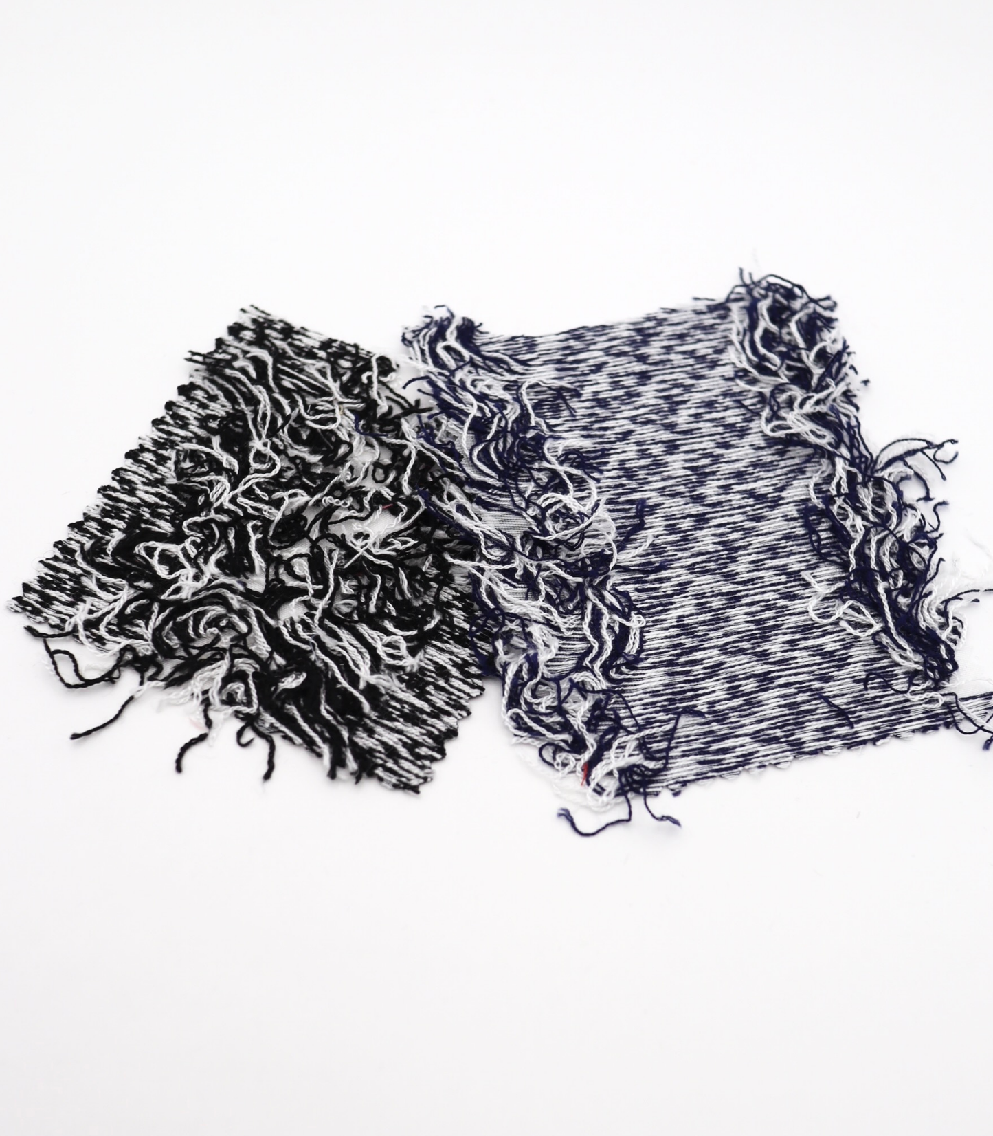 【25SS-062】フリンジジャガードツイード　/0.5ｙあたり=～1400円