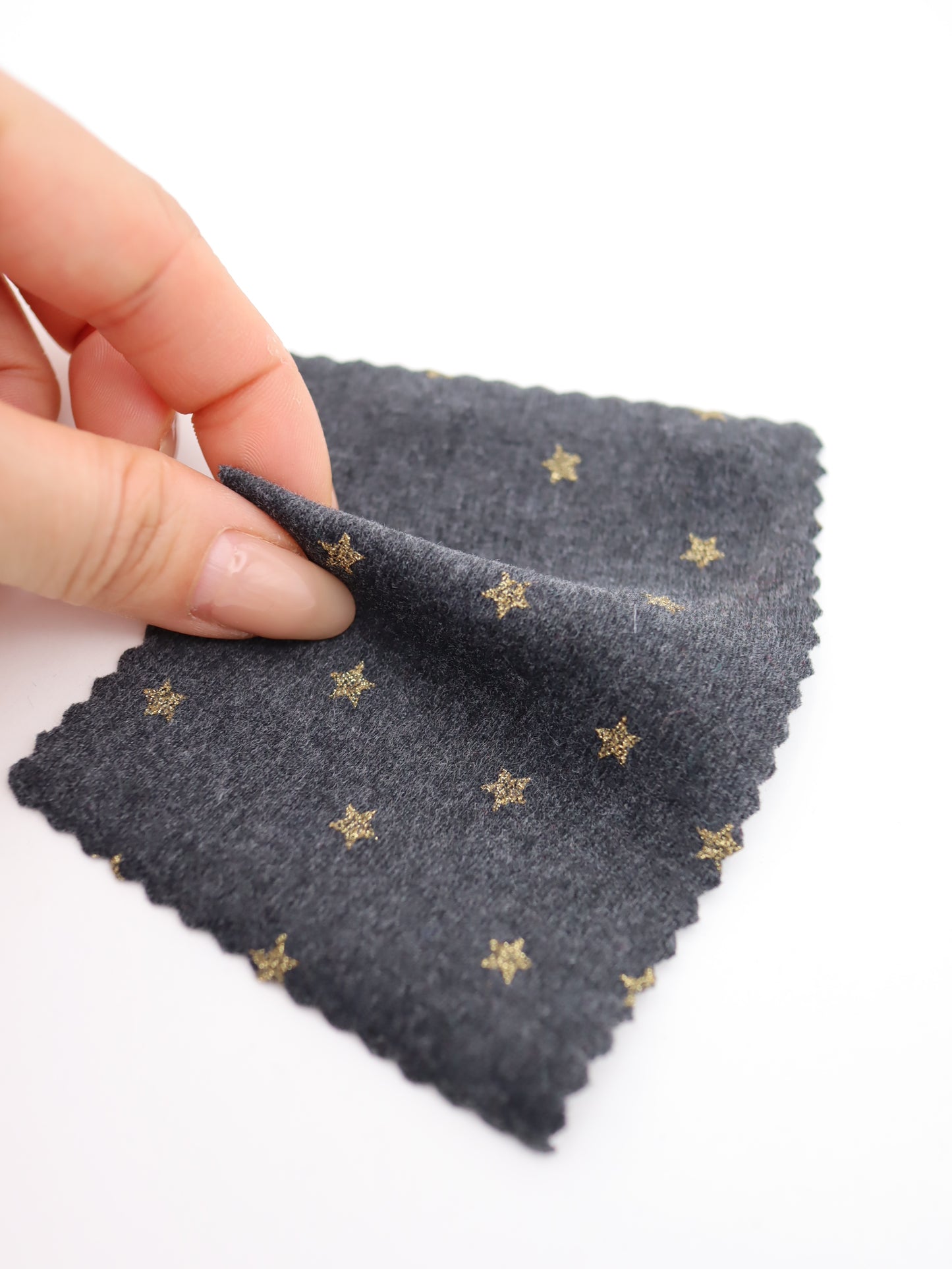星ドット・ストレッチコットンフライス｜147cm広幅・綿95% PU5%｜高復元・高通気・多色展開｜レギンス・ドッグウェア・ベビー向け｜26SS-152【生地仕入れ代行卸】