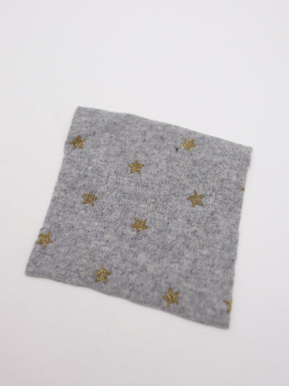 星ドット・ストレッチコットンフライス｜147cm広幅・綿95% PU5%｜高復元・高通気・多色展開｜レギンス・ドッグウェア・ベビー向け｜26SS-152【生地仕入れ代行卸】
