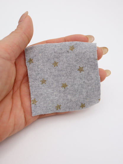 星ドット・ストレッチコットンフライス｜147cm広幅・綿95% PU5%｜高復元・高通気・多色展開｜レギンス・ドッグウェア・ベビー向け｜26SS-152【生地仕入れ代行卸】