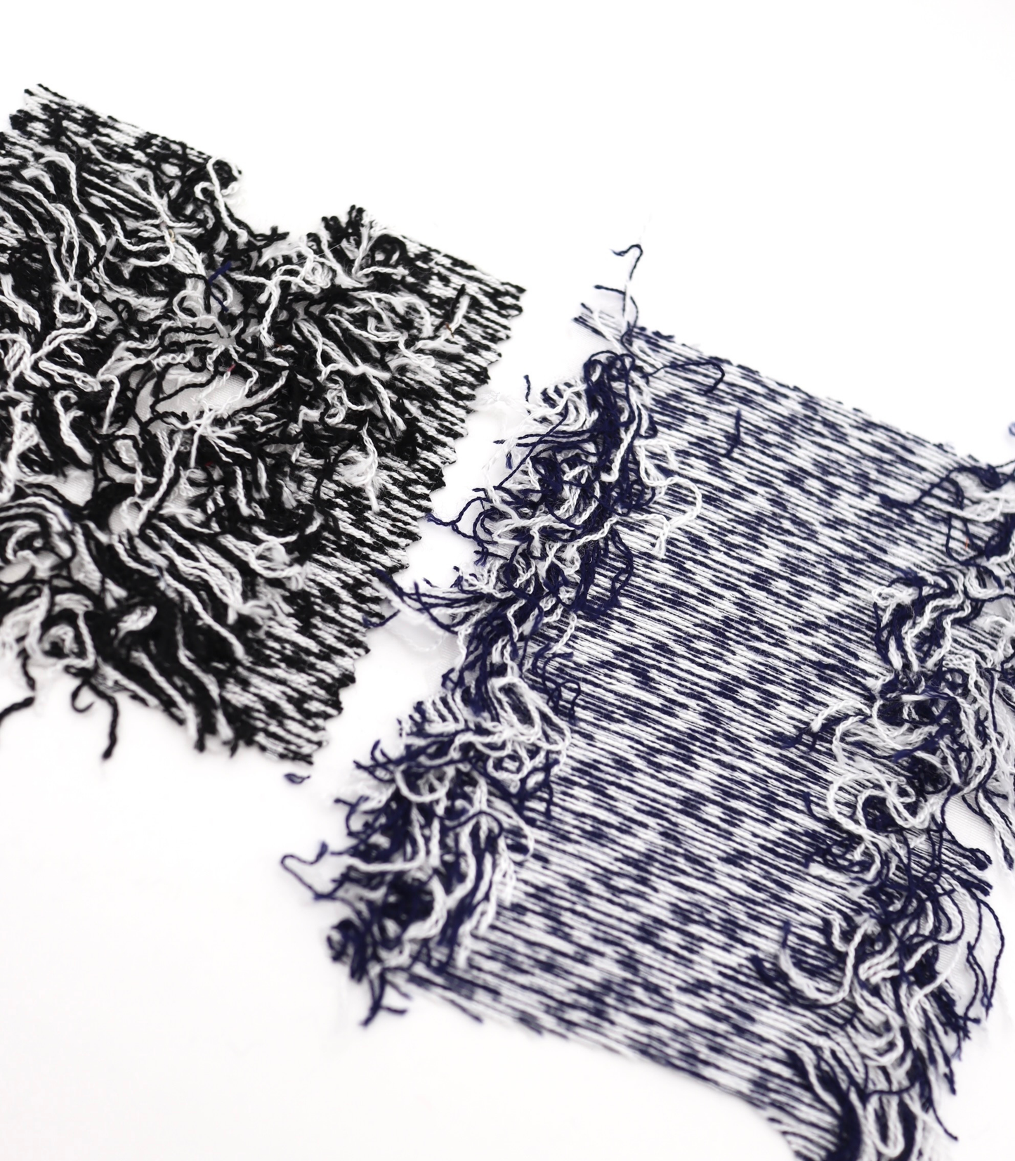 【25SS-062】フリンジジャガードツイード　/0.5ｙあたり=～1400円