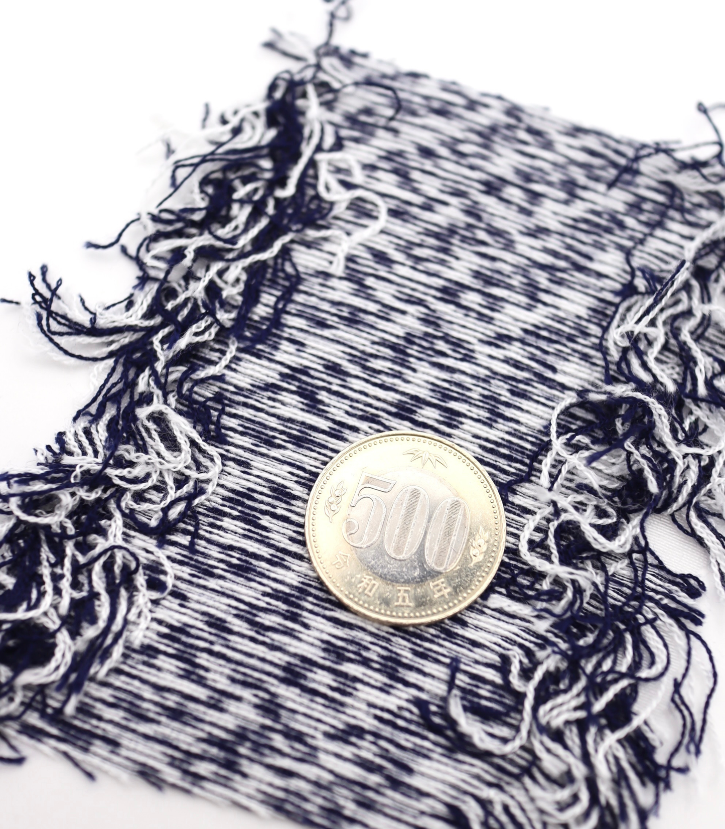 【25SS-062】フリンジジャガードツイード　/0.5ｙあたり=～1400円