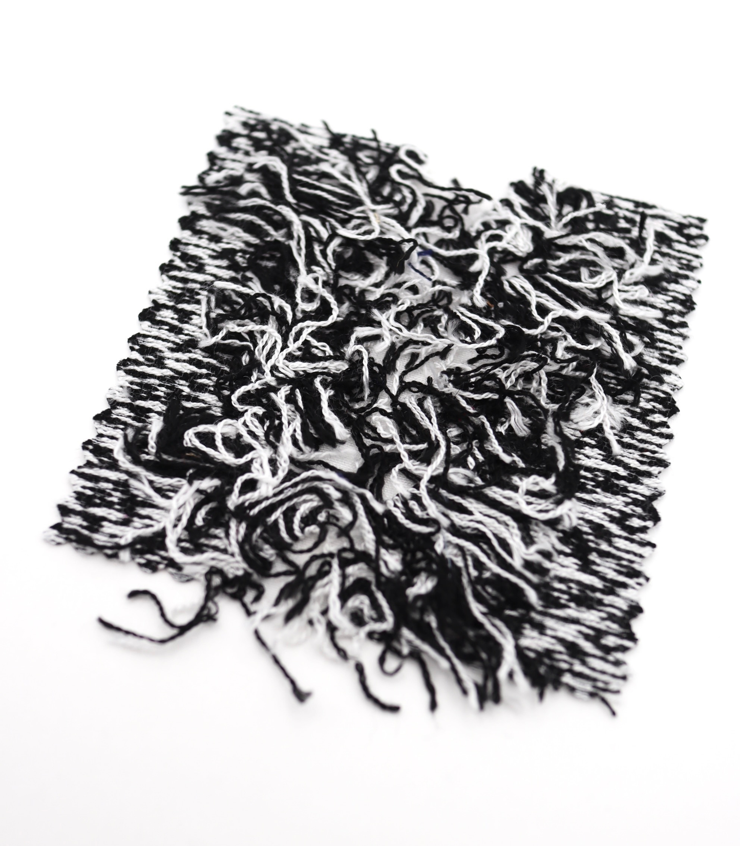 【25SS-062】フリンジジャガードツイード　/0.5ｙあたり=～1400円