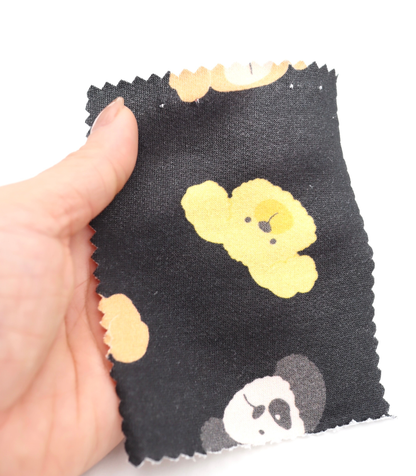 【25SS-401】わんたんズプリントミニ裏毛　/0.5ｙあたり=～1105円